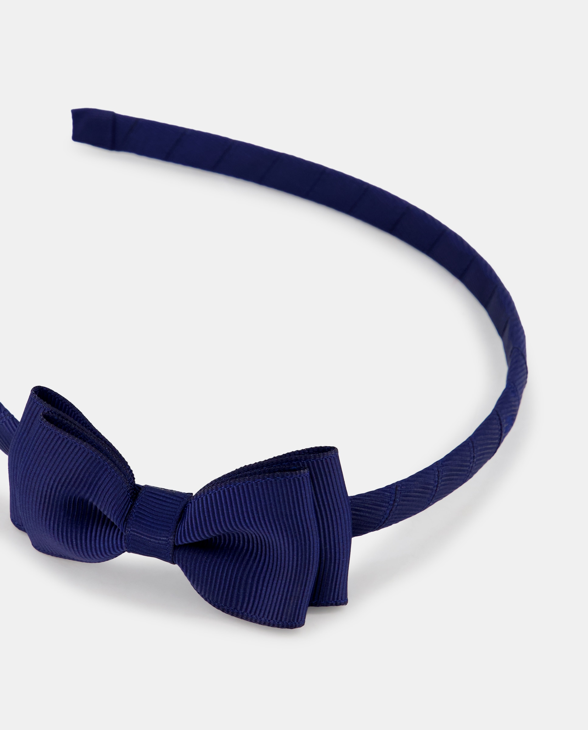 Bandolete com Laço Duplo de Grosgrain Kids El Corte Inglés Azul-marinho-2