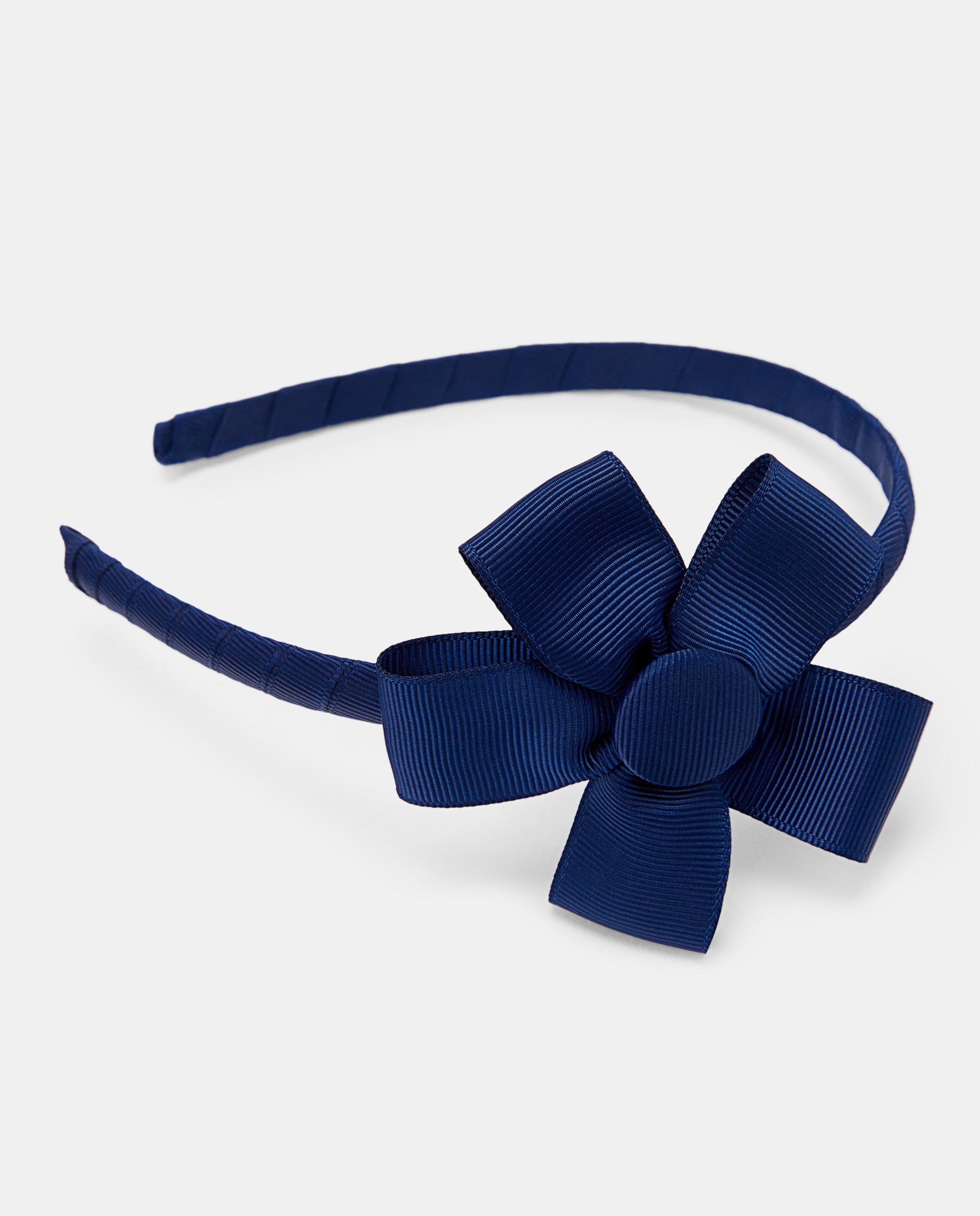 Bandolete com Flor Azul-marinho-2