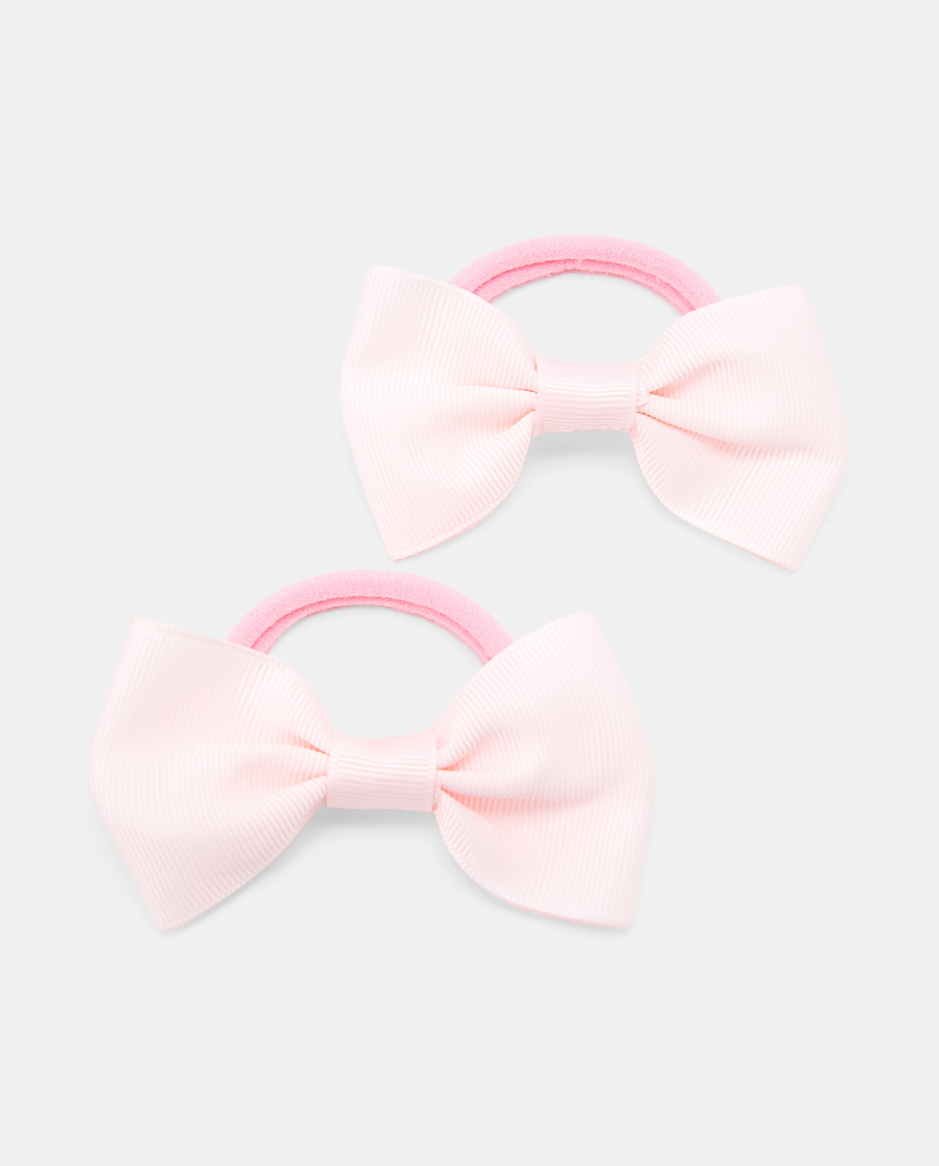 Pack de Elásticos com Laço Rosa-claro-2