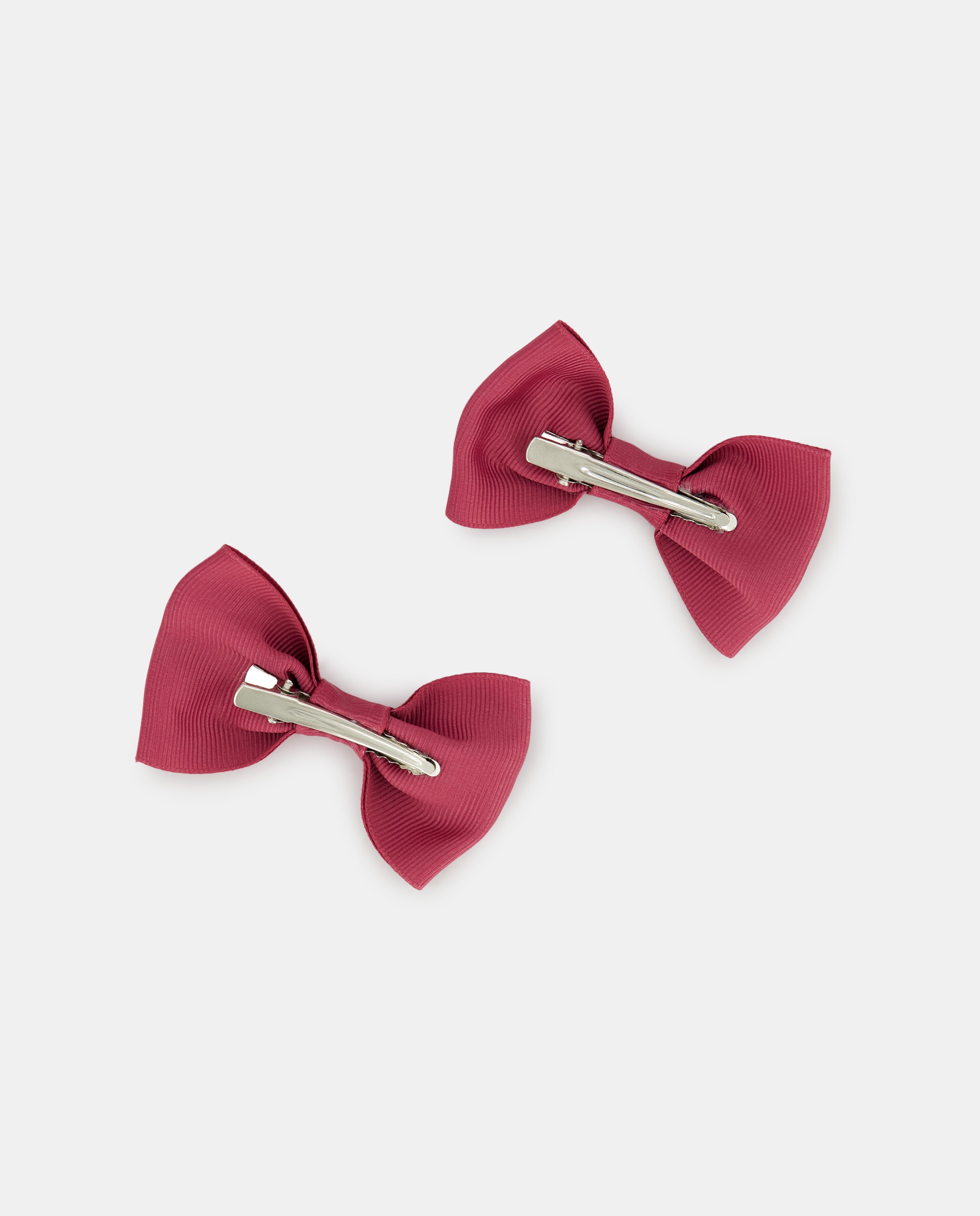 Pack de dos horquillas con lazo de niña - Kids El Corte Inglés - Rosa Rosa-2