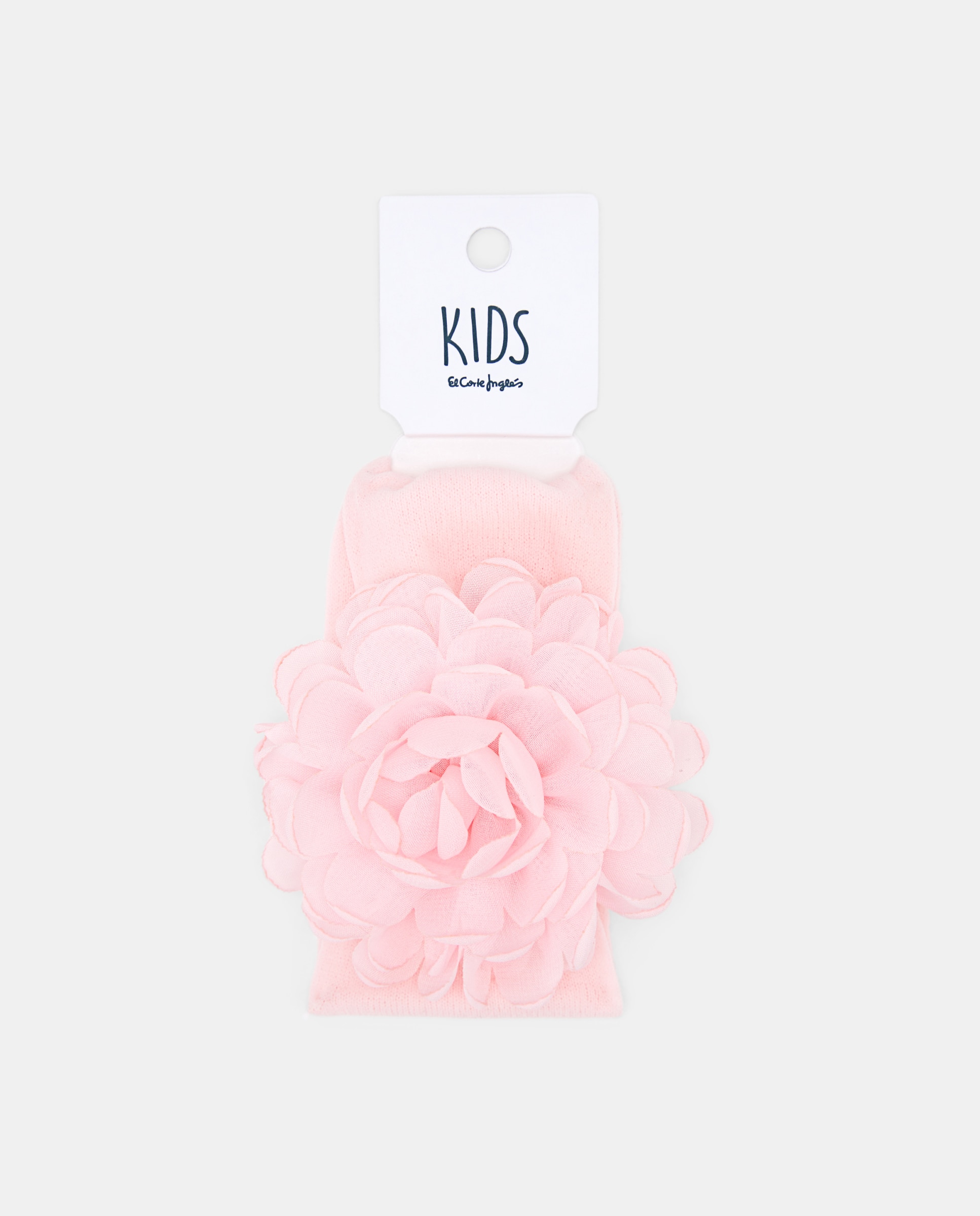 Fita de Cabelo Larga com Flor Kids El Corte Inglés Rosa-claro-1