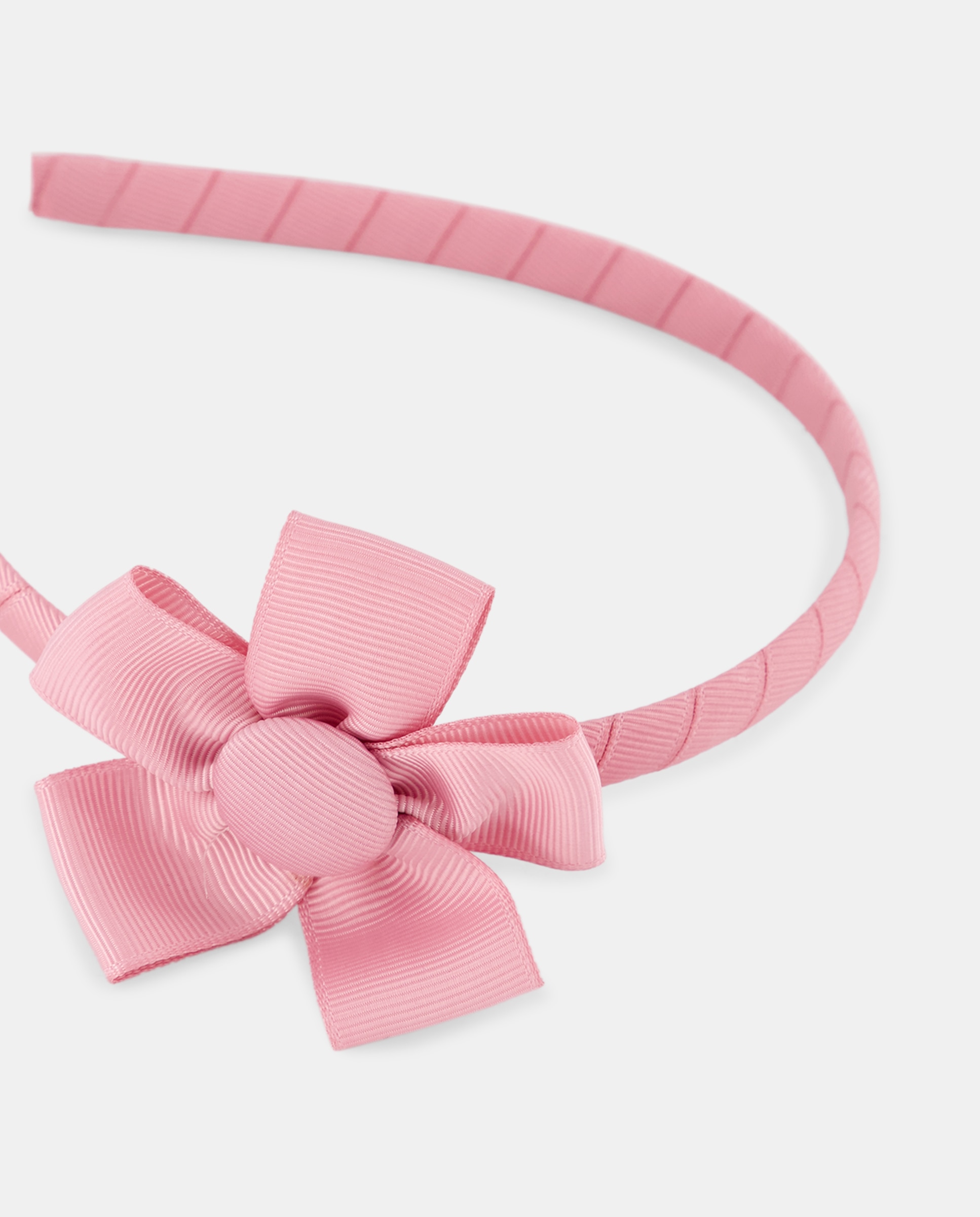 Bandolete com Laço de Grosgrain Rosa-2