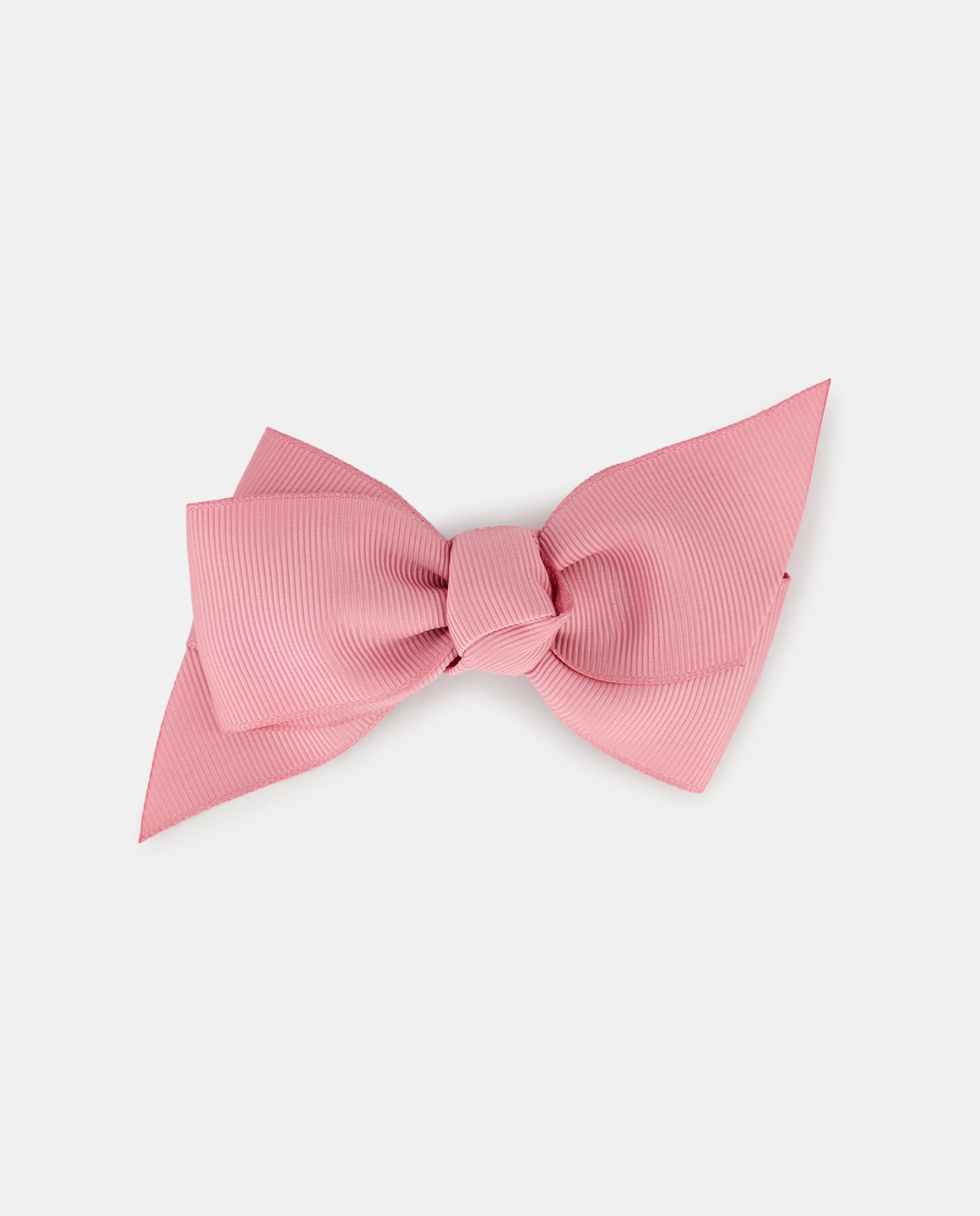 Gancho com Laço de Grosgrain Rosa-1
