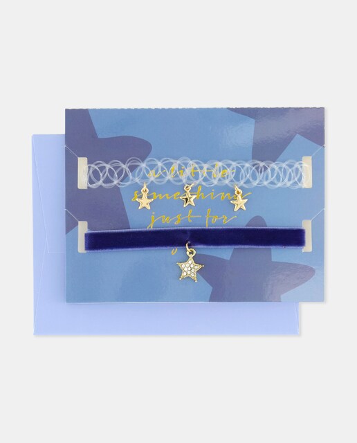 Imagem 0 de Pack de Duas Gargantilhas com Estrelas