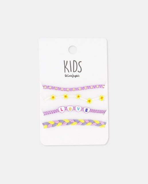 Imagem 0 de Pack de Pulseiras Lisas com Bolinhas