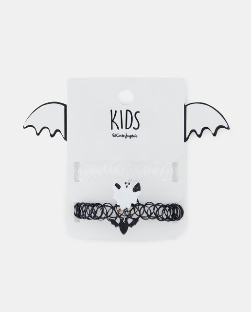 Pack de 2 choker con motivos de niña