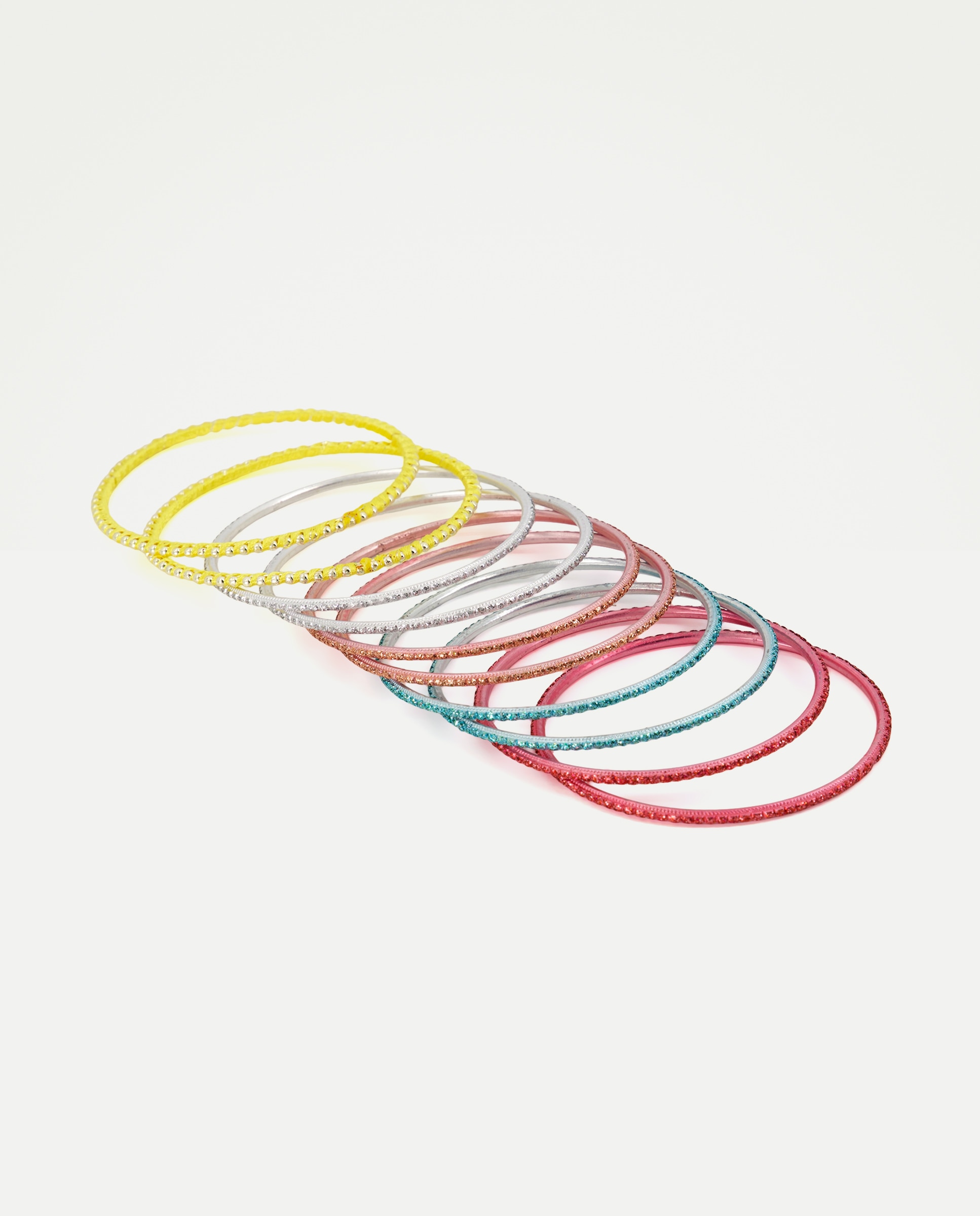 Imagem 0 de Conjunto de Pulseiras Bangle às Cores