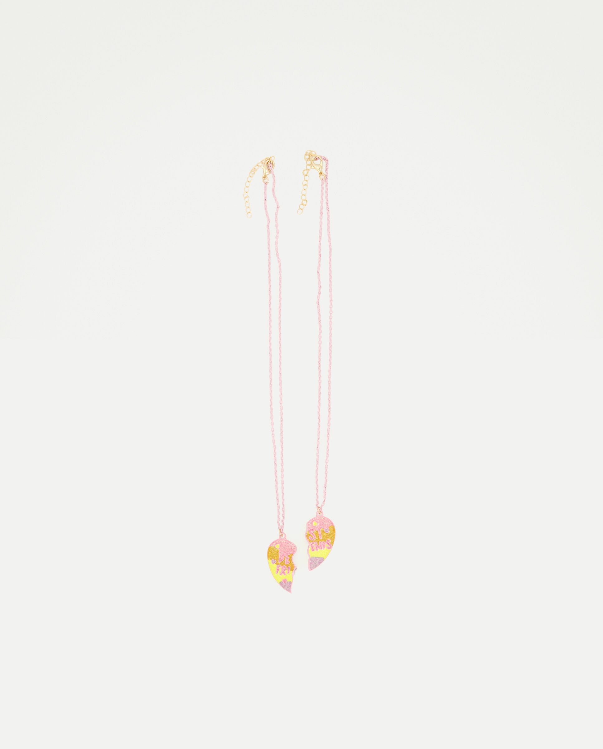 Imagen 2 de Set collares x 2 corazón de niña - Kids El Corte Inglés - Multicolor Multicolor