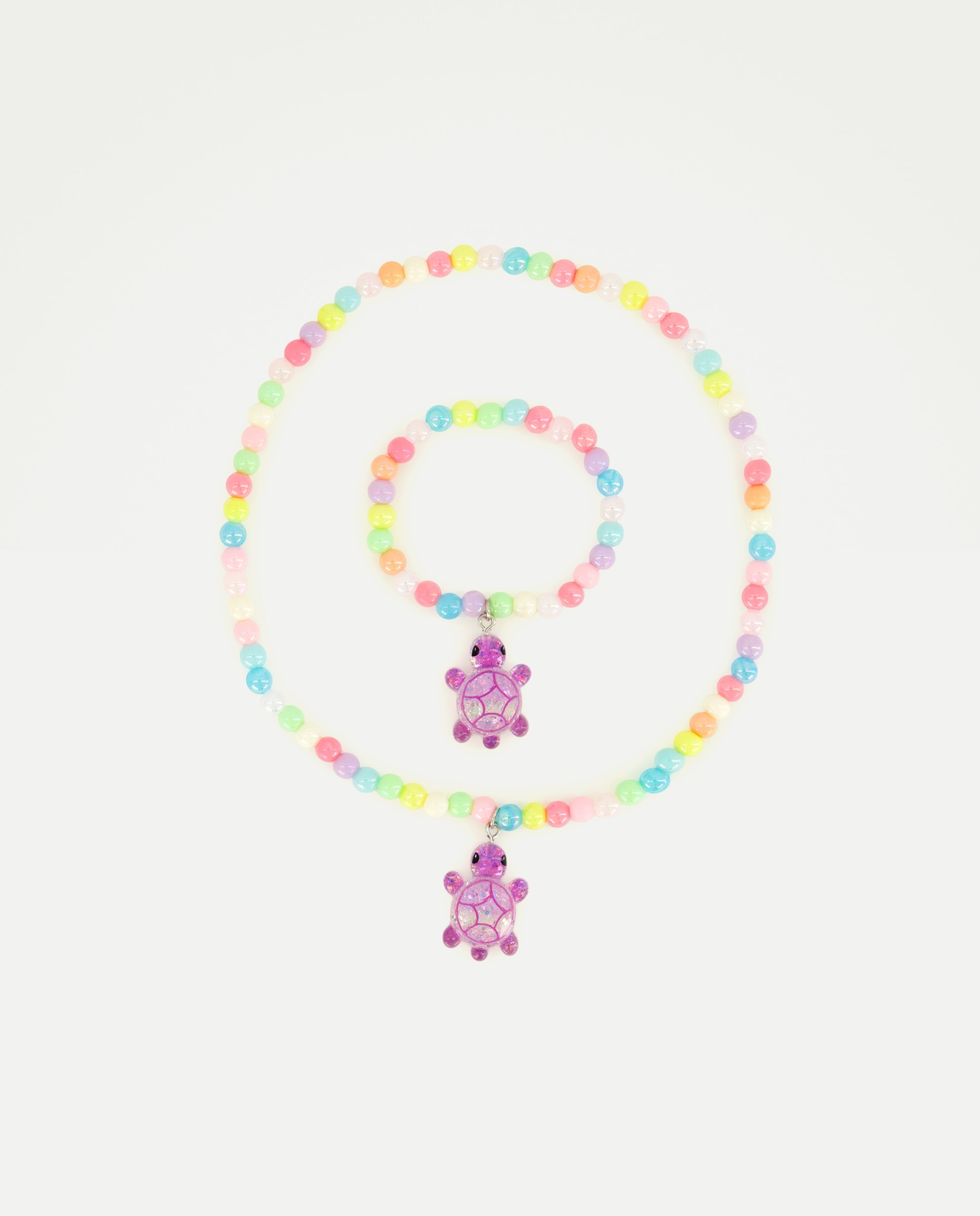Set collar y pulsera tortuga de niña - Kids El Corte Inglés - Multicolor Multicolor-1