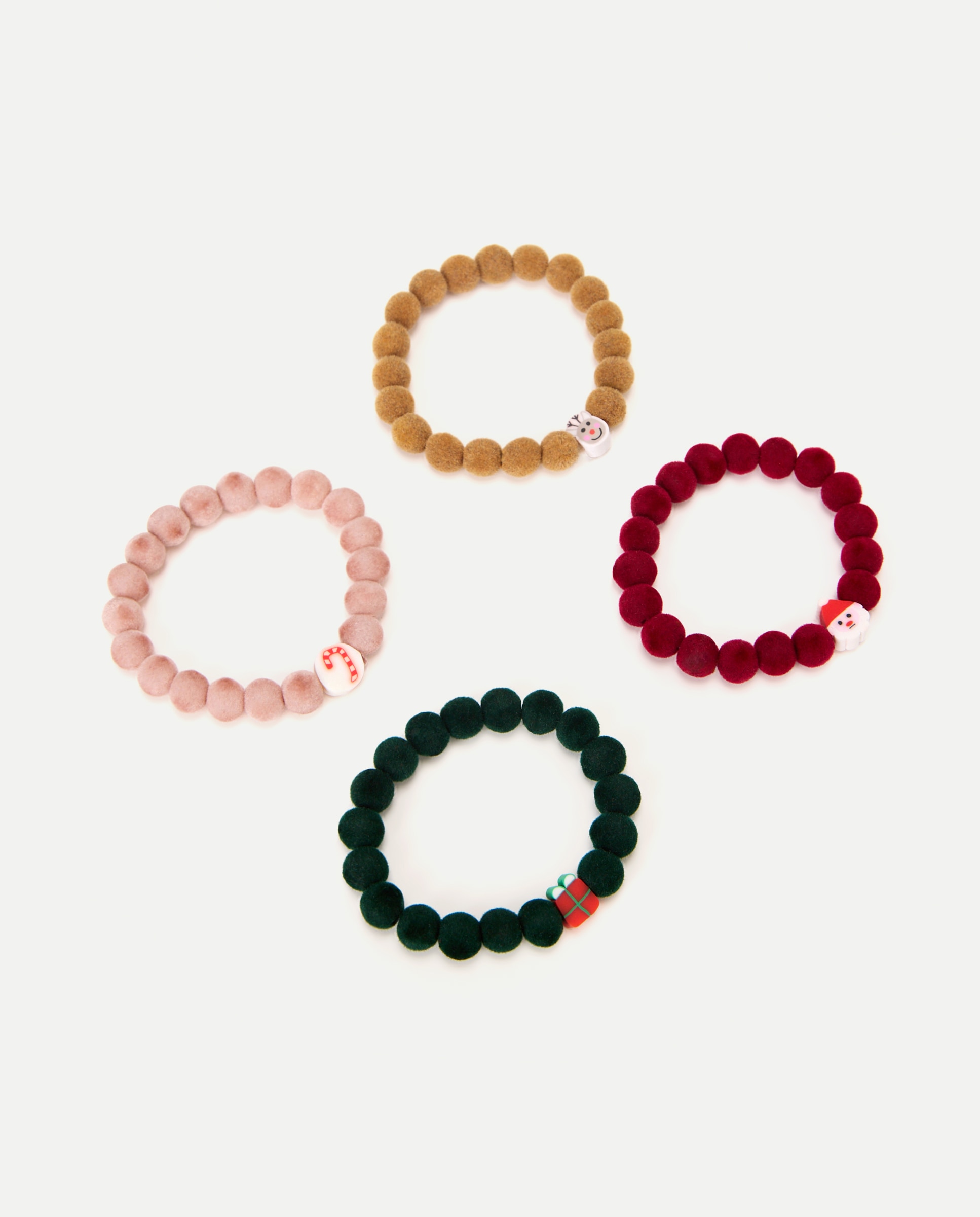 Imagem 0 de Pulseira com Bolinhas de Natal