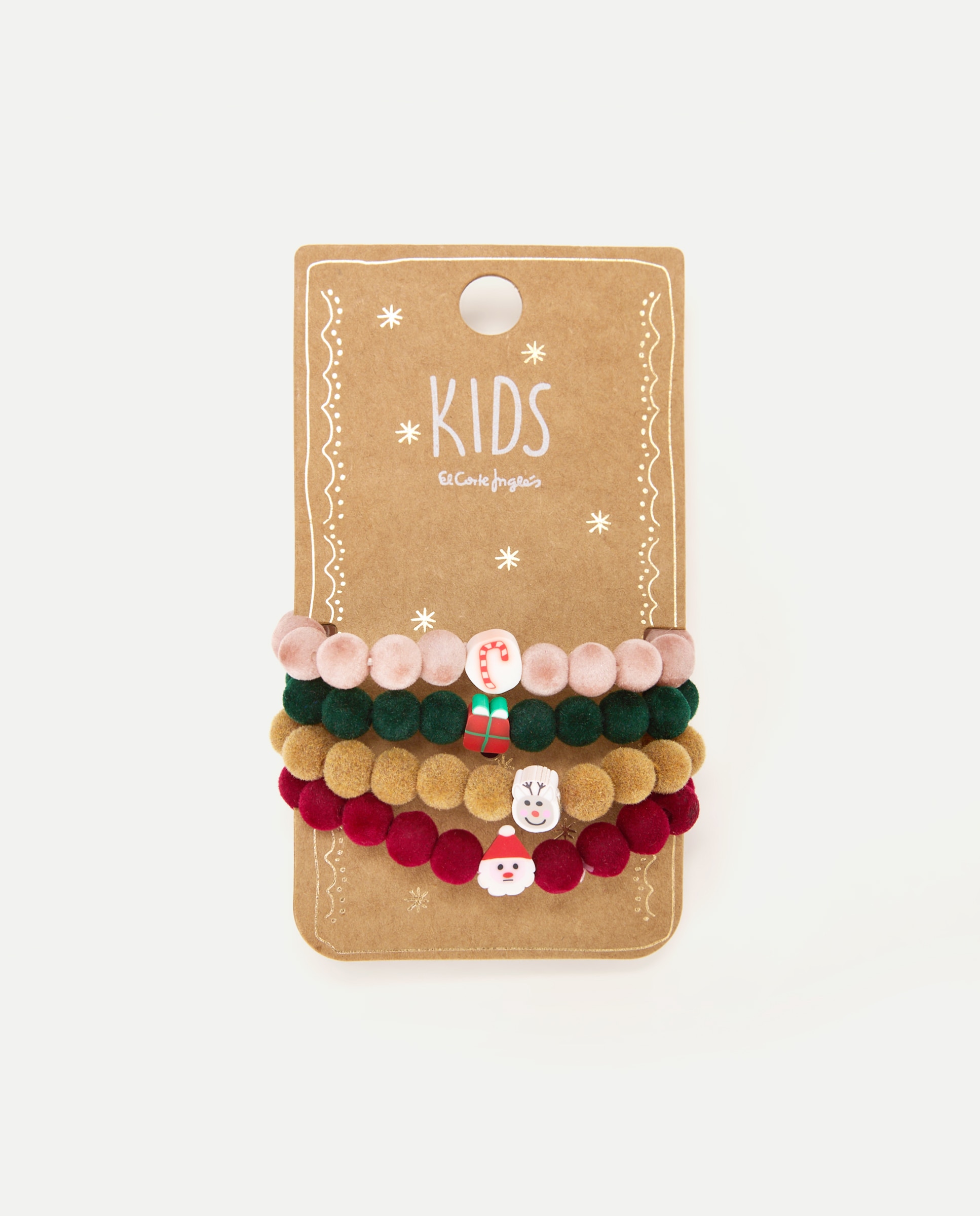Pulseira com Bolinhas de Natal Multicolor-2