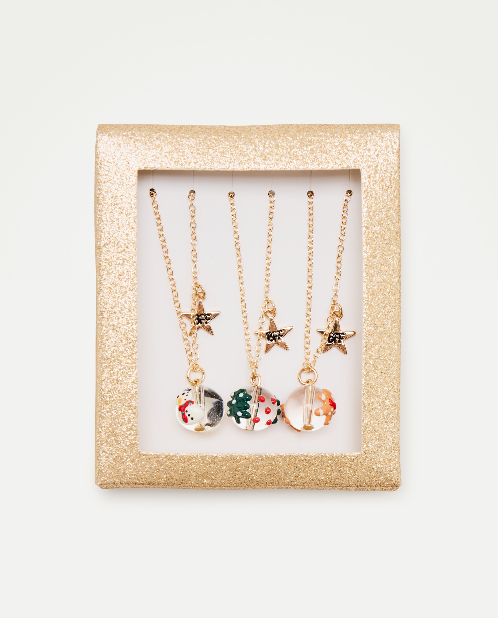 Pack de collares con bolitas de Navidad de niña - Kids El Corte Inglés - Multicolor Multicolor-1
