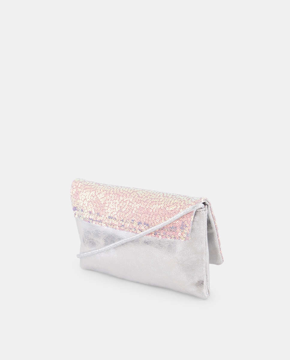 Mala a Tiracolo com Glitter 200 Rosa-2