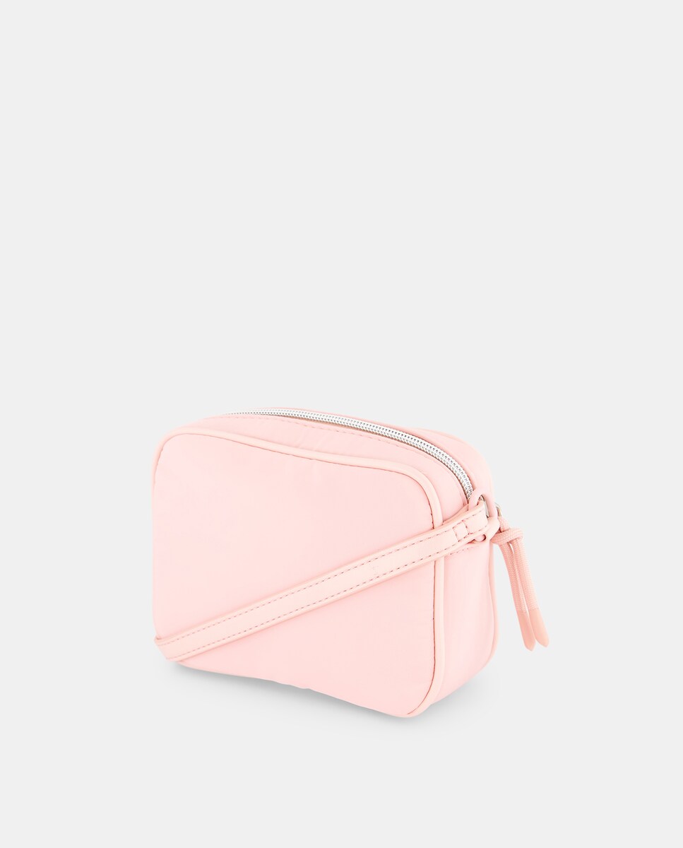 Mala a Tiracolo com Estampado Floral 200 Rosa-2