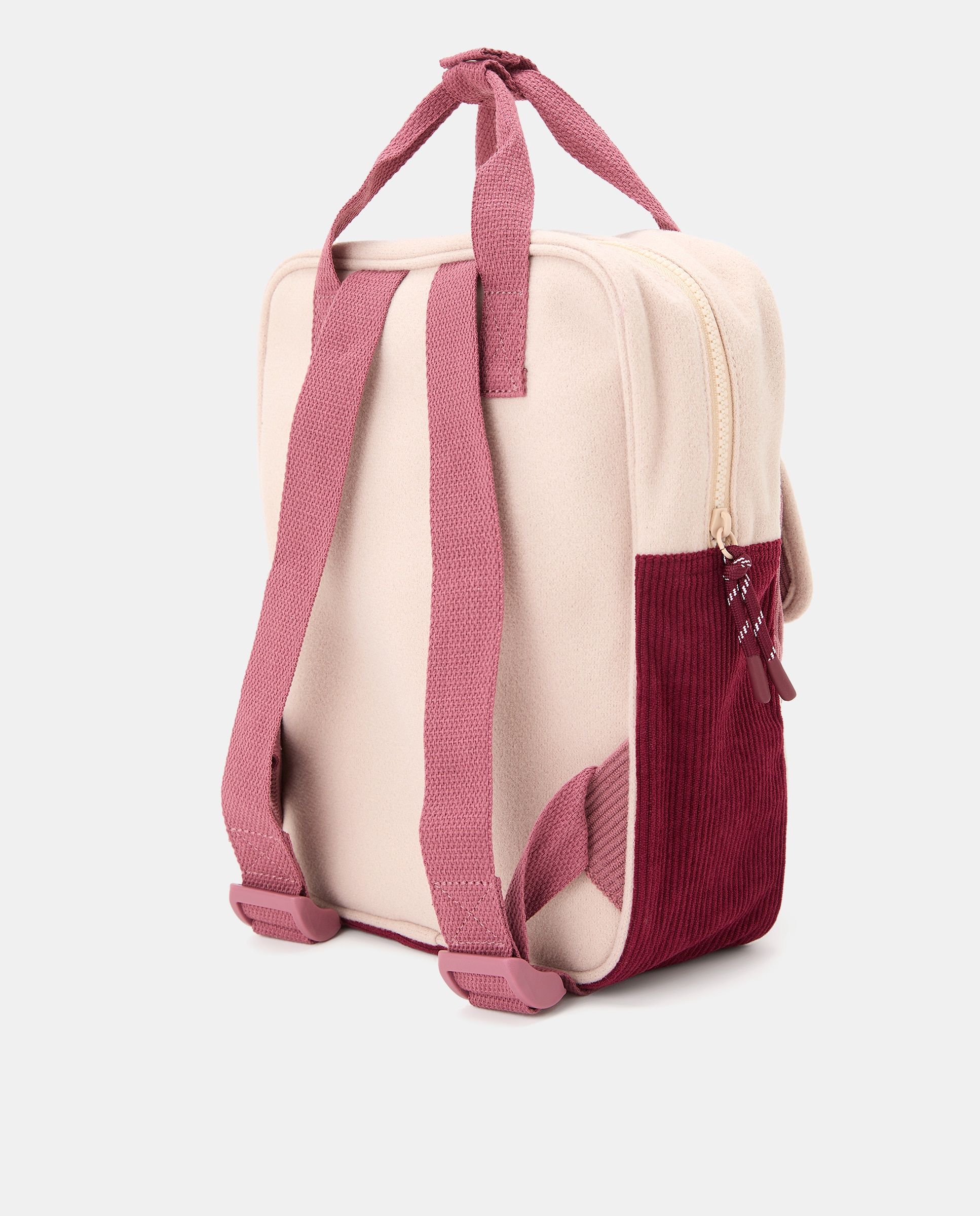 Mochila Lisa com Color Block 200 Rosa-2