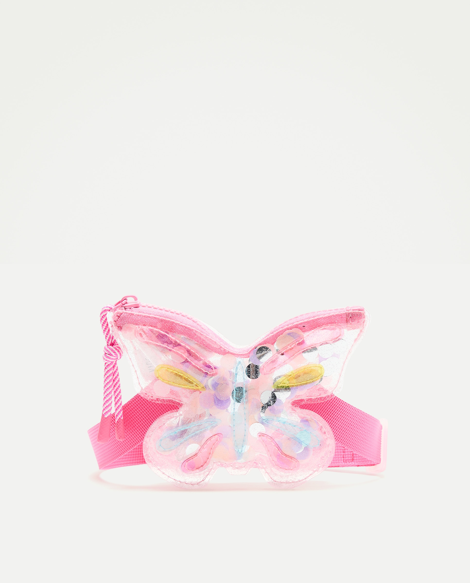 Imagem 0 de Mala Tipo Bolsa de Cintura com Fantasia de Borboleta