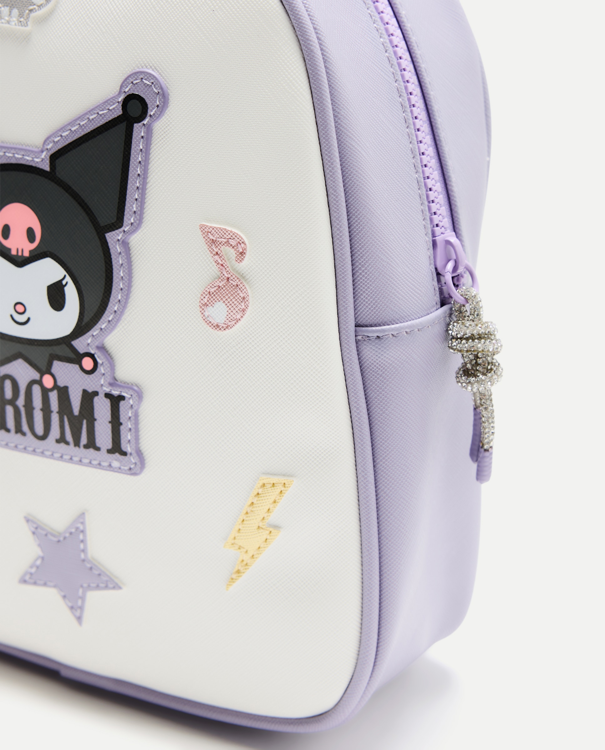 Mala Tipo Mochila Kuromi Branco-3