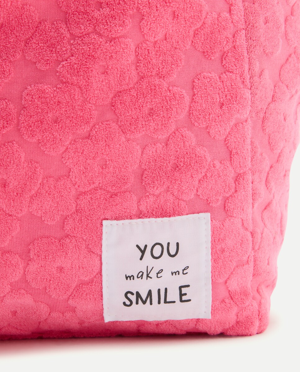 Mala Toalha com Estampado Floral Multicolor-4