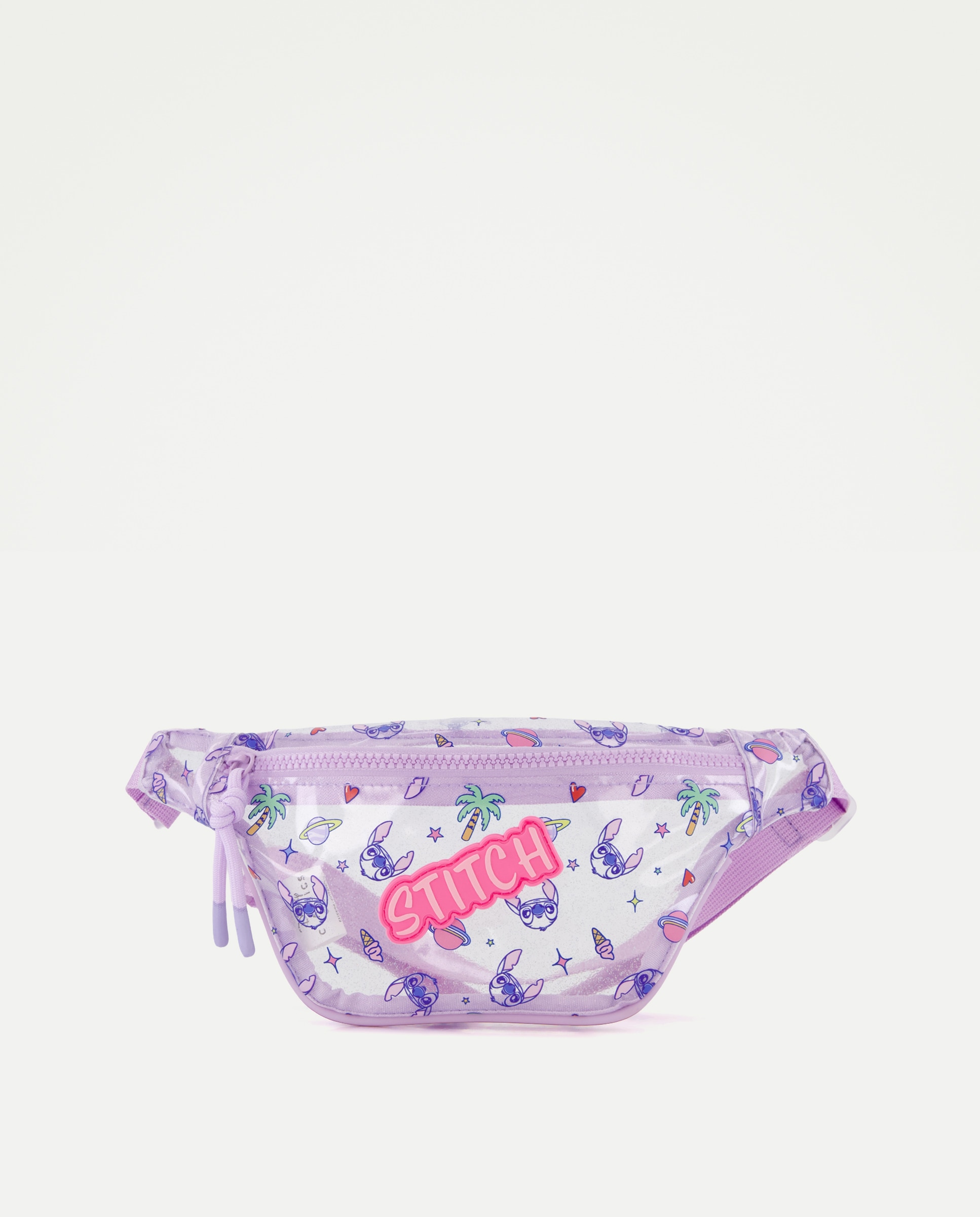 Imagem 0 de Bolsa de Cintura Transparente com Glitter Stitch