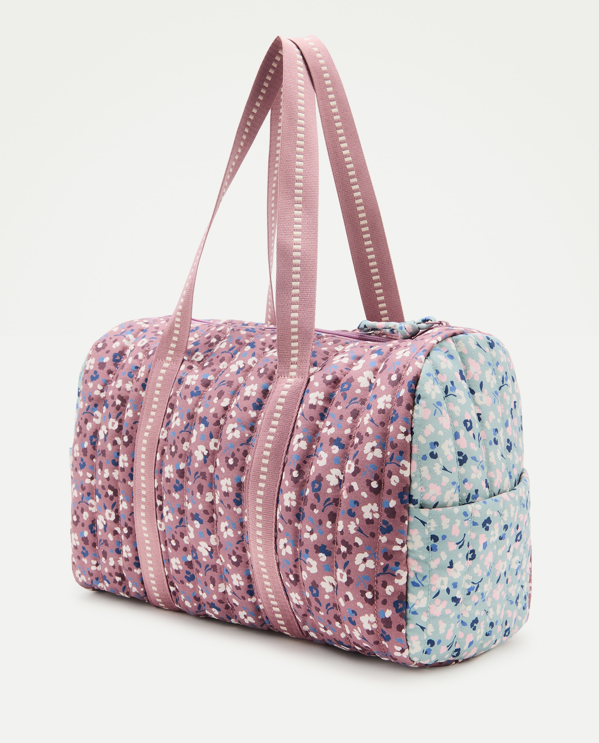 Mala de Viagem com Estampado Floral Multicolor-2