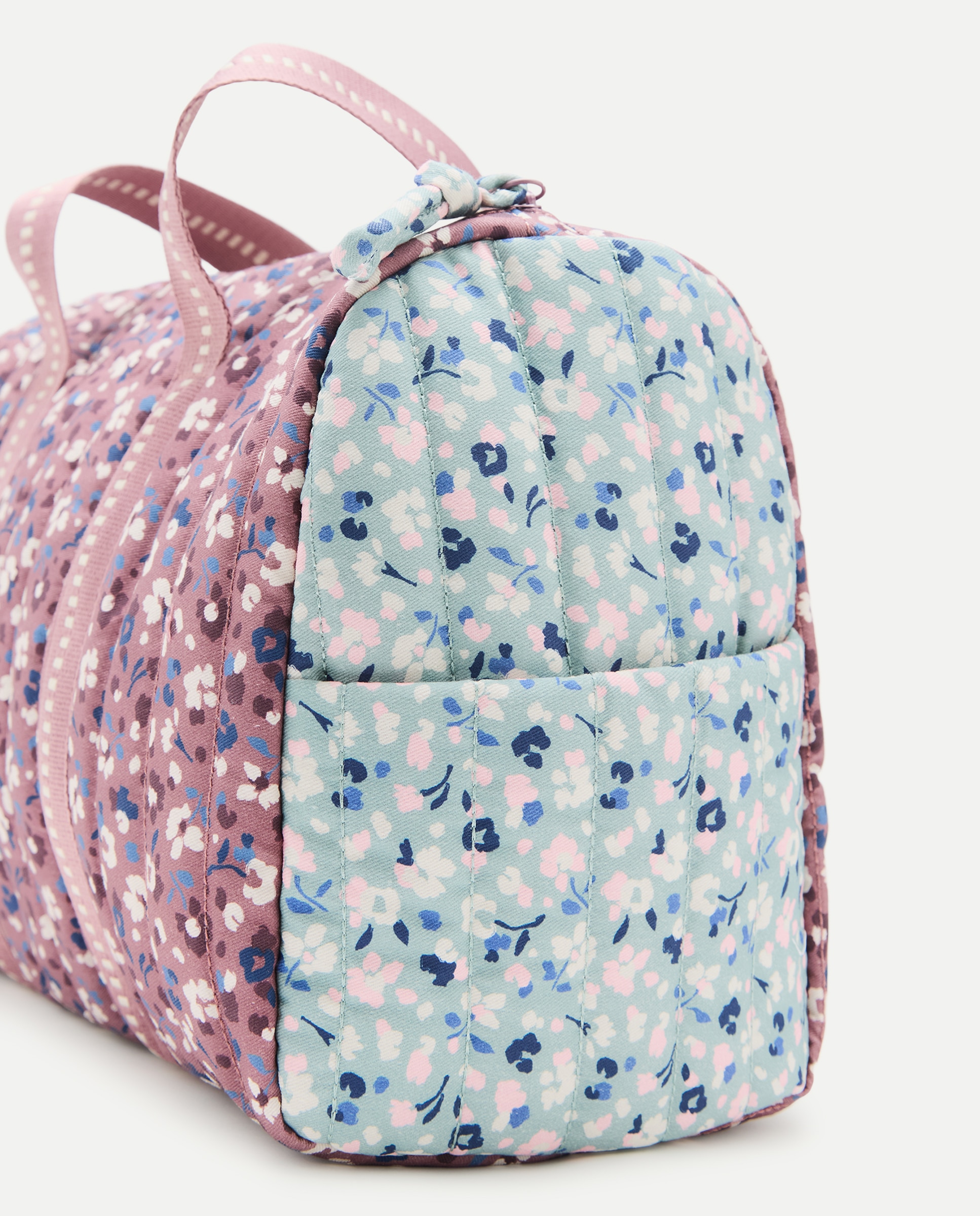 Mala de Viagem com Estampado Floral Multicolor-4