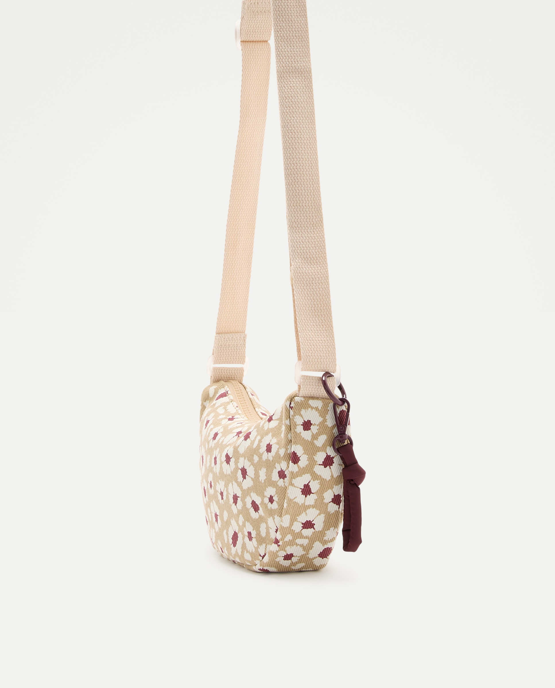 Mala a Tiracolo com Animal Print Castanho-3