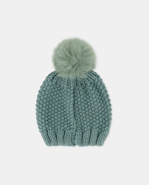 Gorro liso galga gruesa de niña