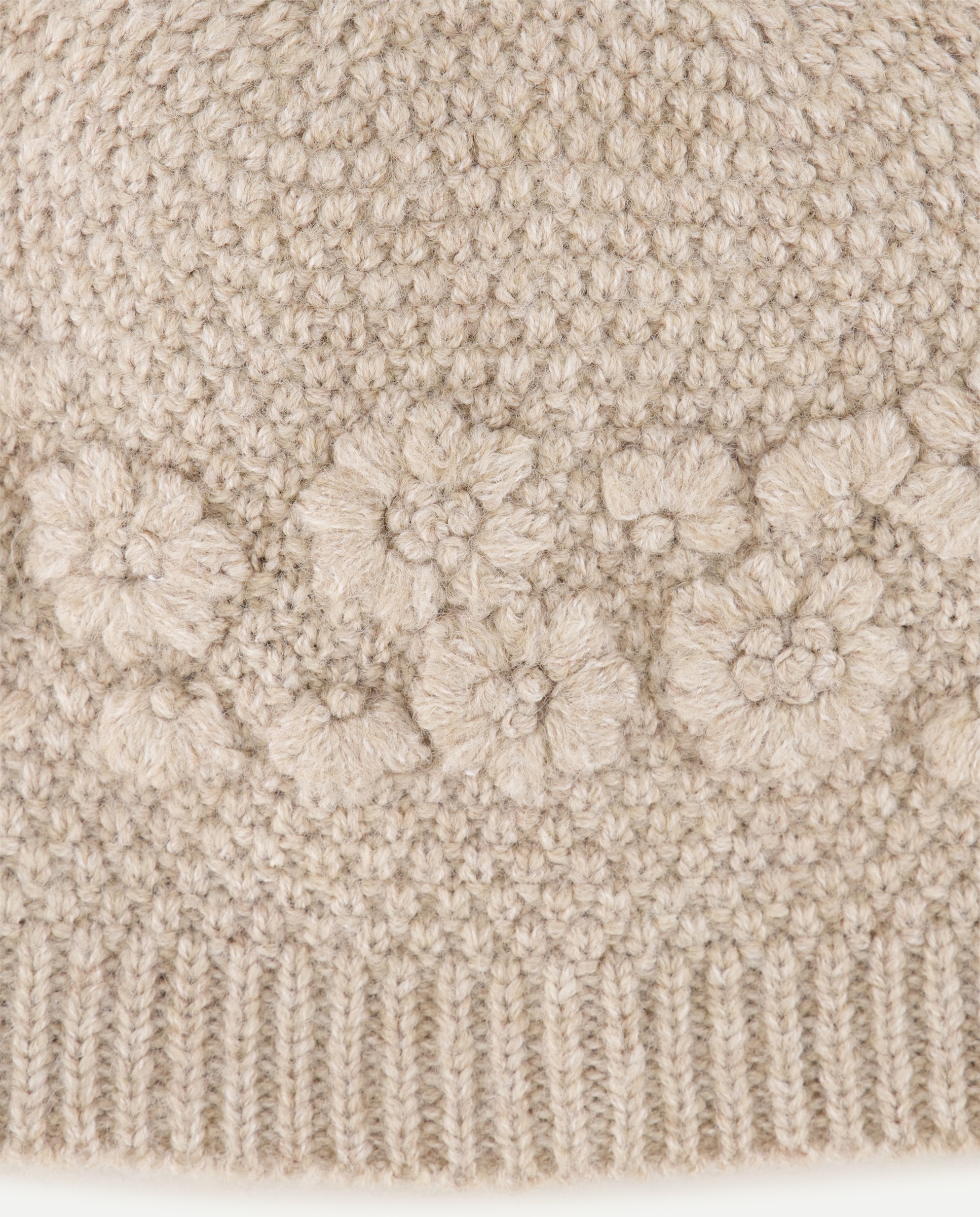 Gorro com Relevo Floral Sabão-2
