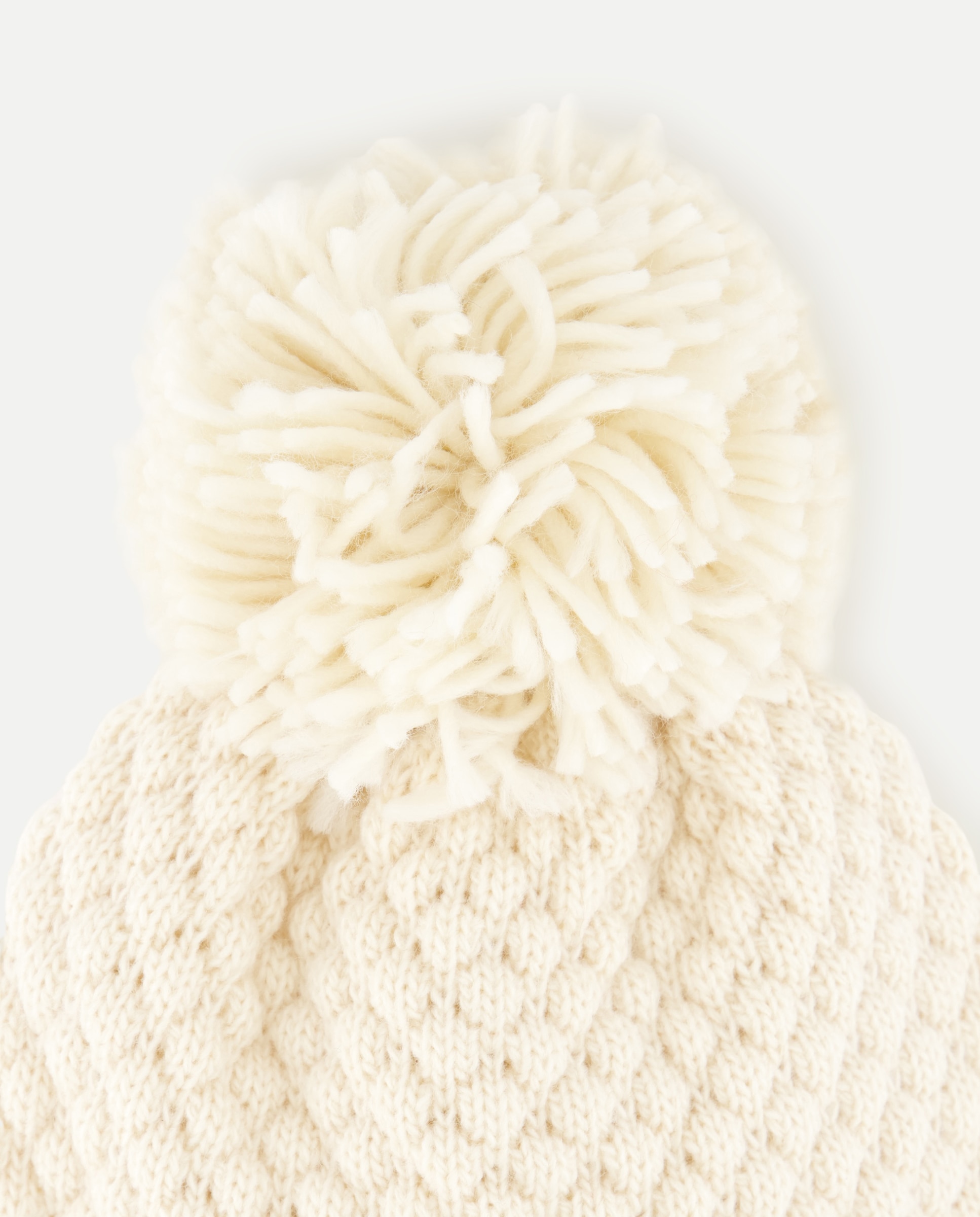 Gorro de galga gruesa de niña - Kids El Corte Inglés - Beige Beige-2