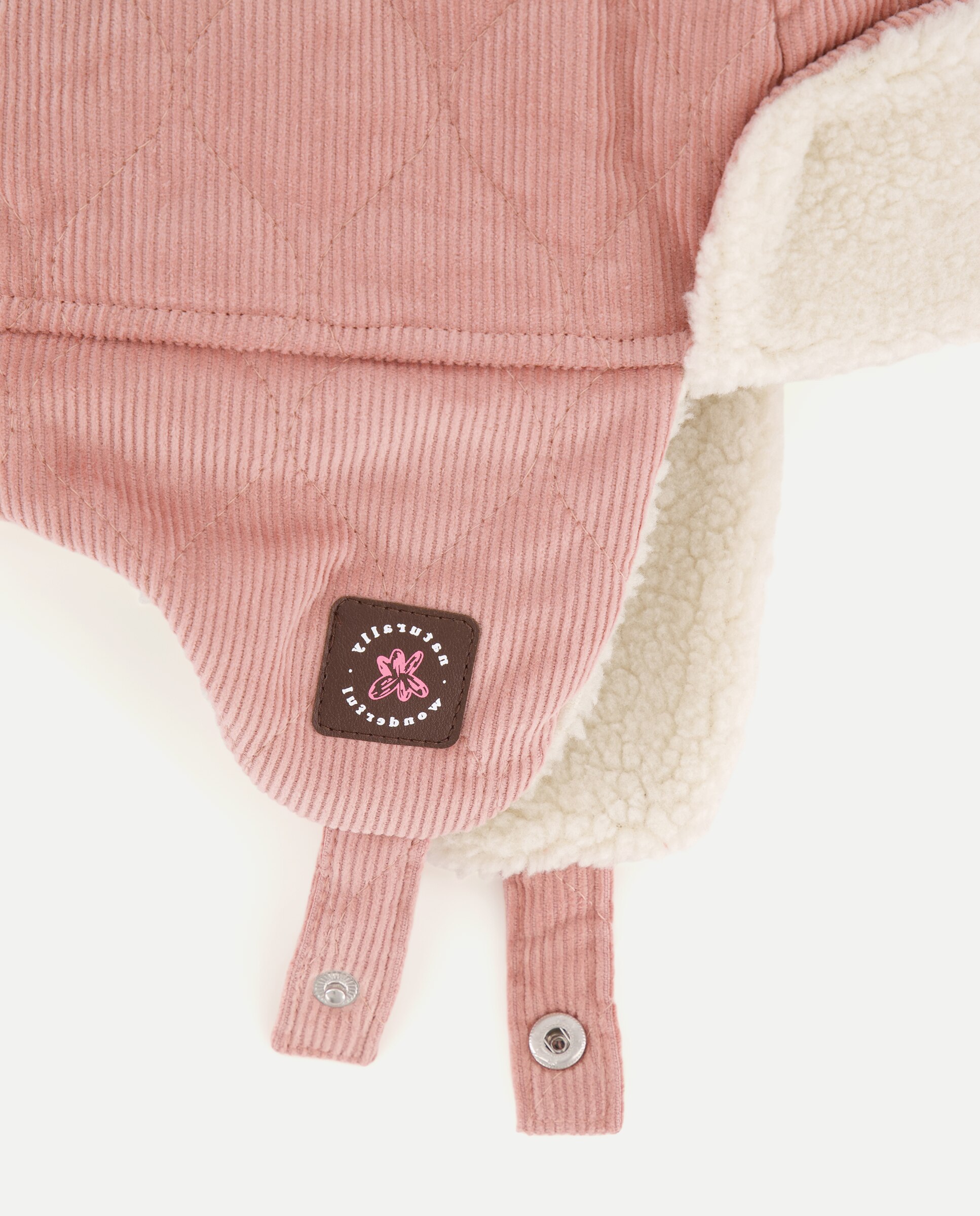 Gorro de niña pana aviador - Kids El Corte Inglés - 220 Rosa palo 220 Rosa palo-2