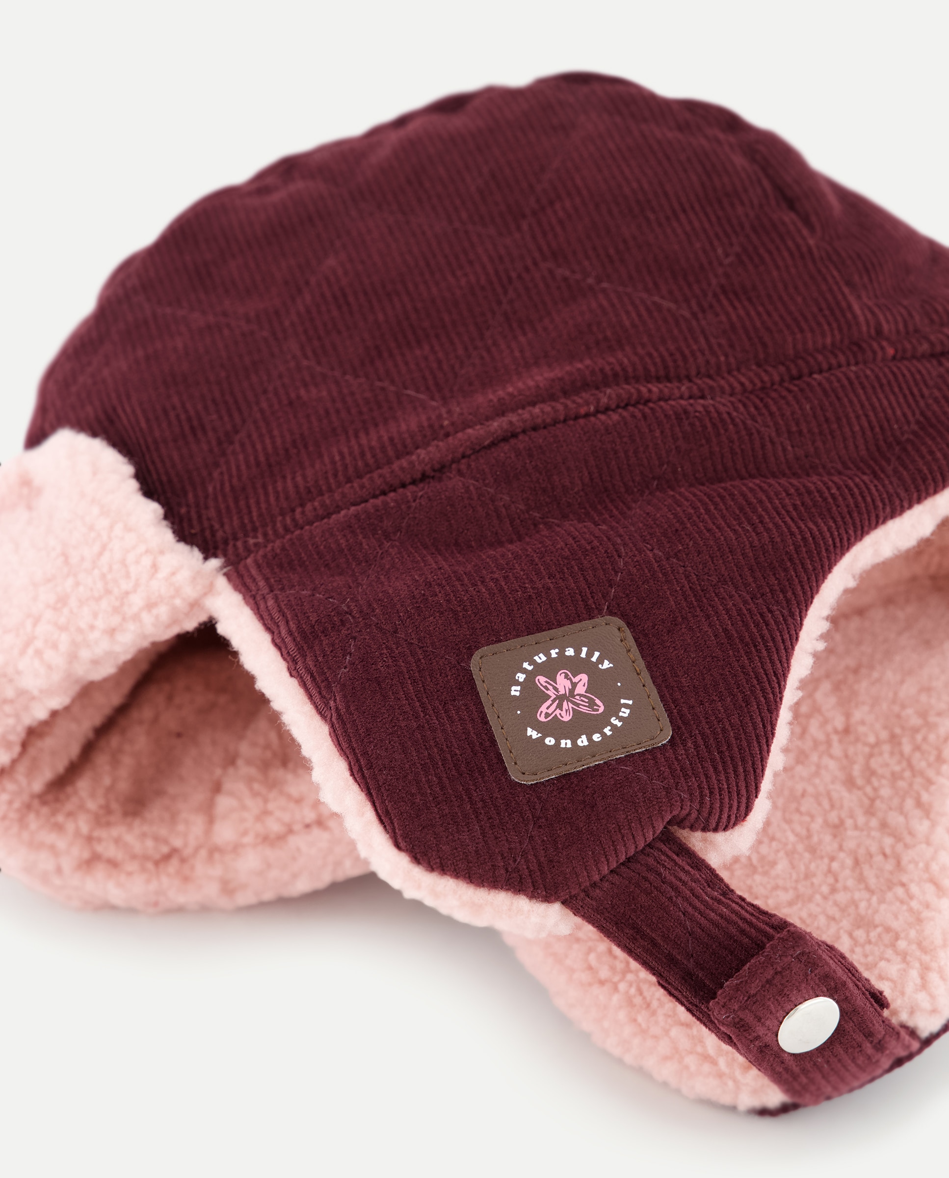 Gorro de niña pana aviador - Kids El Corte Inglés - Burdeos Burdeos-2