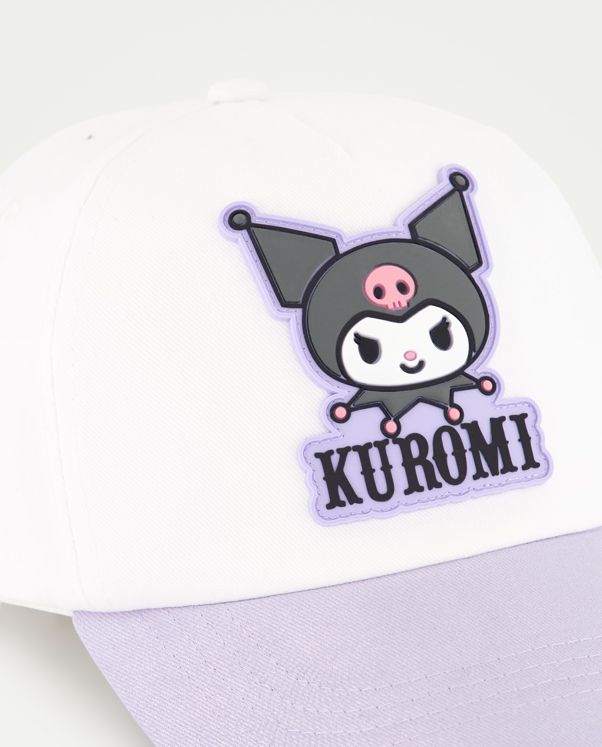 Boné Kuromi Branco-2