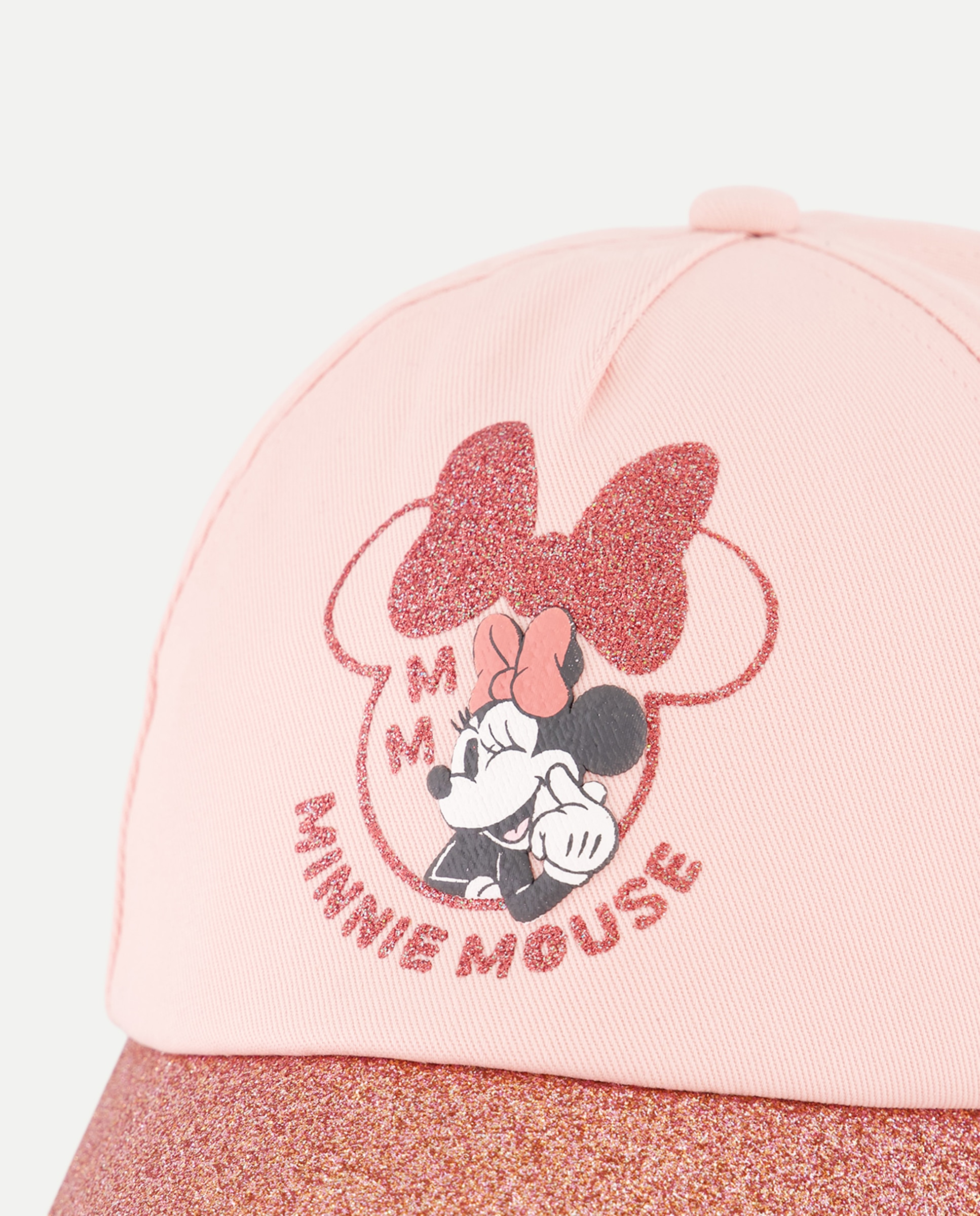 Boné Minnie com Glitter 200 Rosa-2