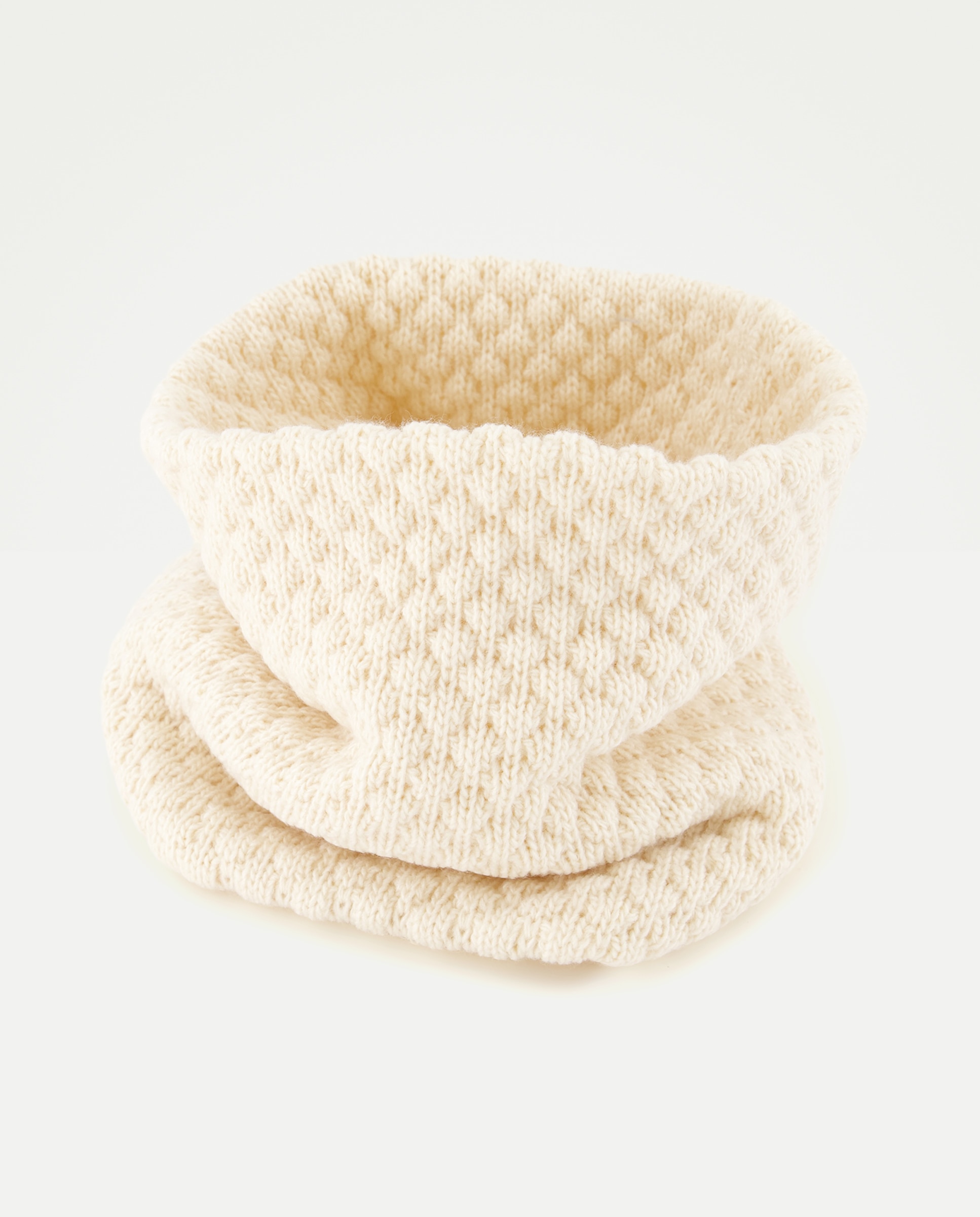 Cuello de galga gruesa de niña - Kids El Corte Inglés - Beige Beige-1