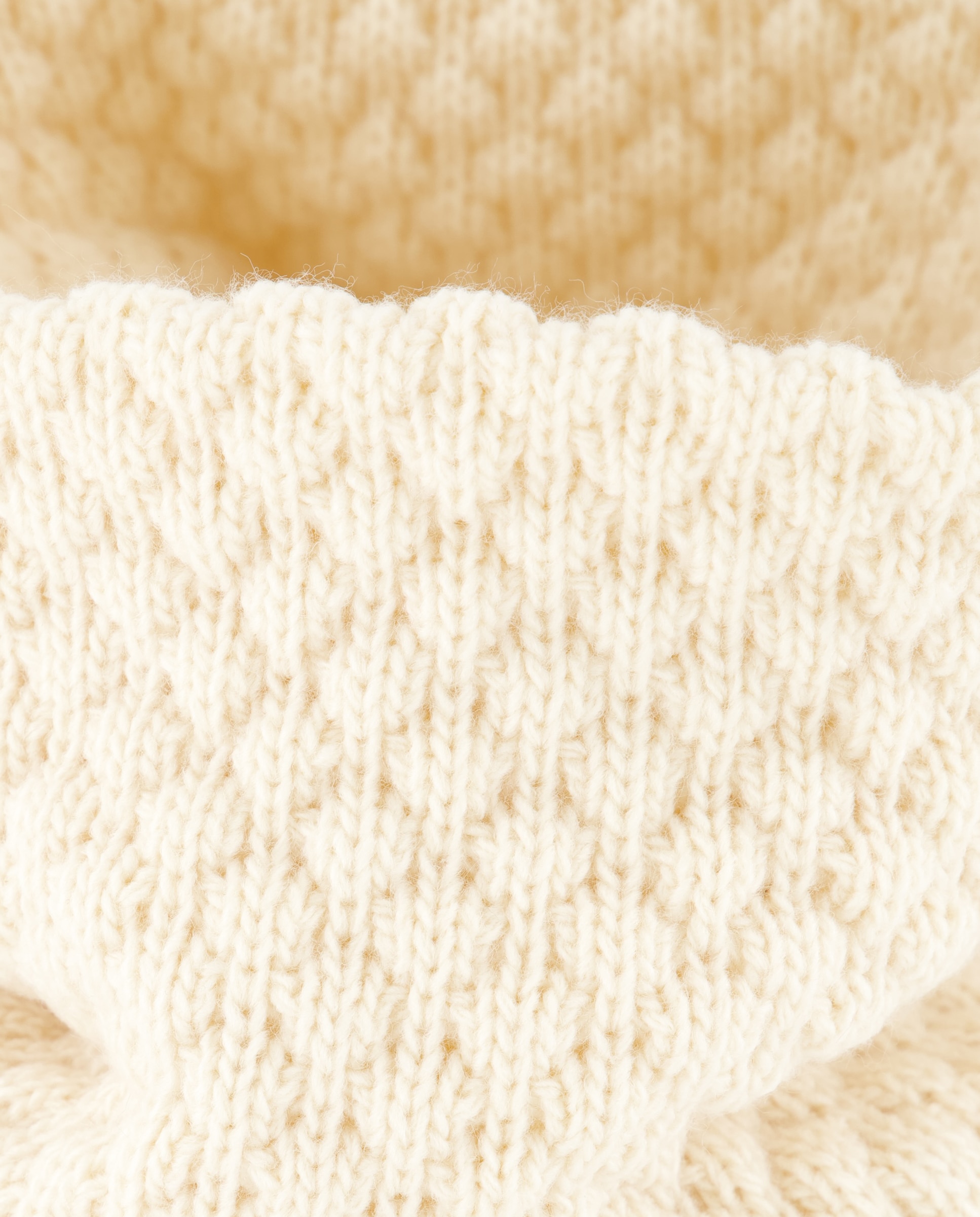 Cuello de galga gruesa de niña - Kids El Corte Inglés - Beige Beige-2