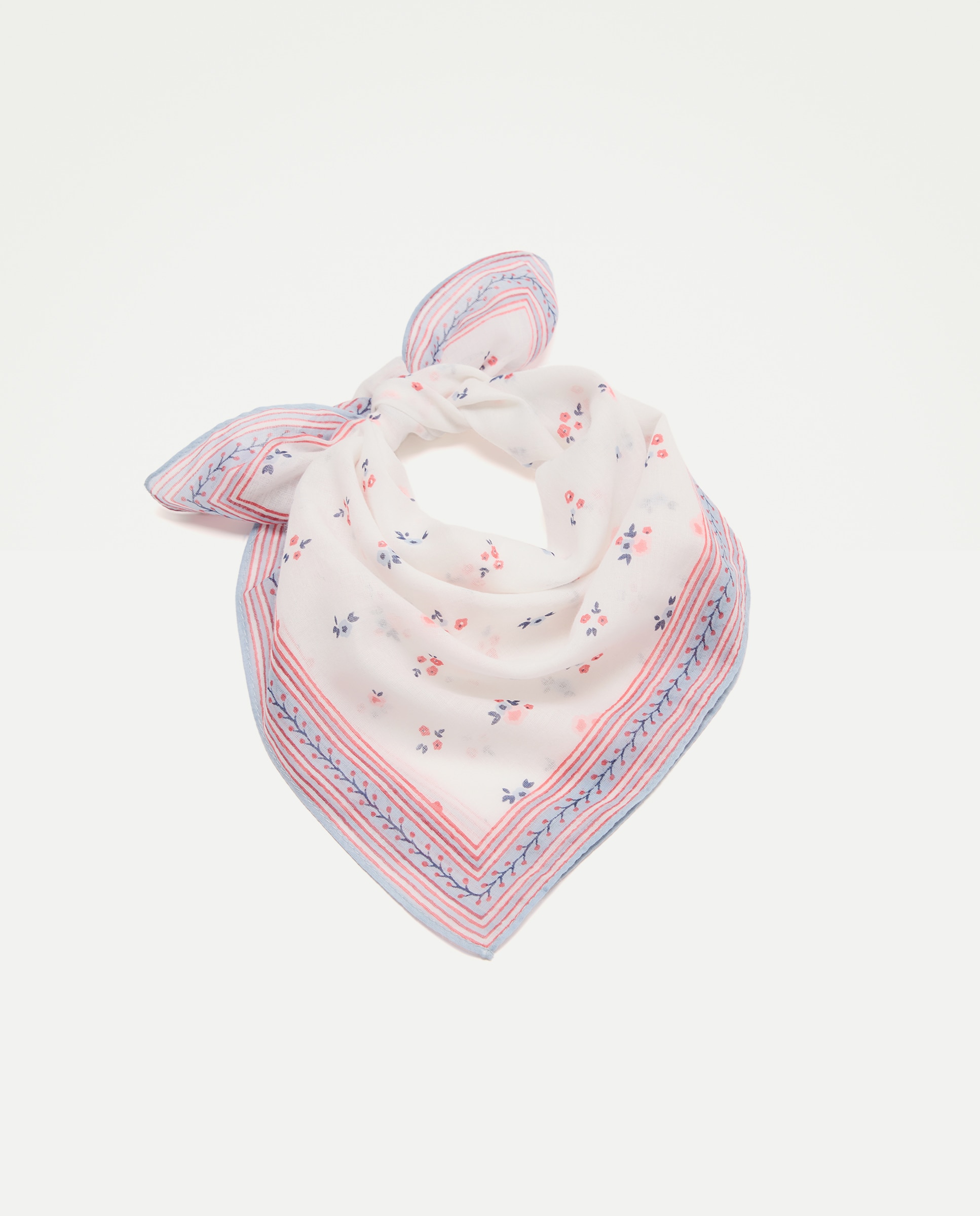 Lenço com Fantasia Branco-1