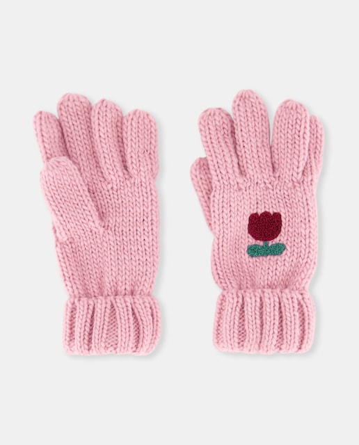 Imagem 0 de Luvas com Jacquard de Túlipas