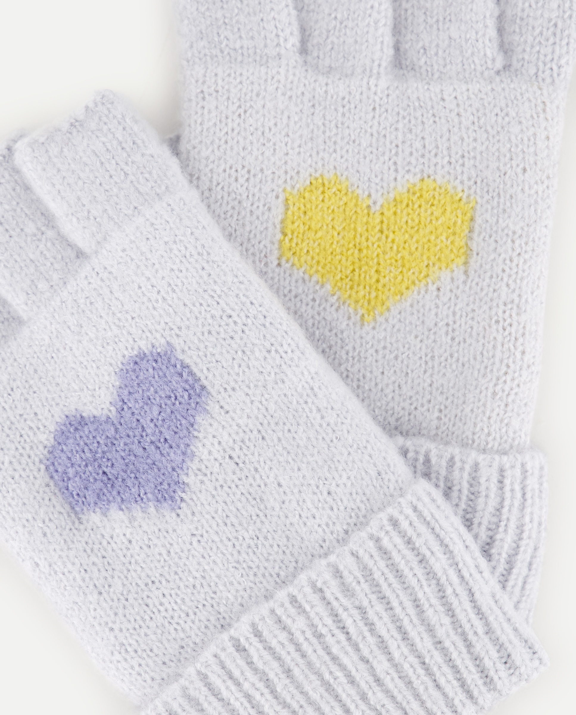 Luvas com Corações Bicolor Kids El Corte Inglés 410 Azul Claro-2