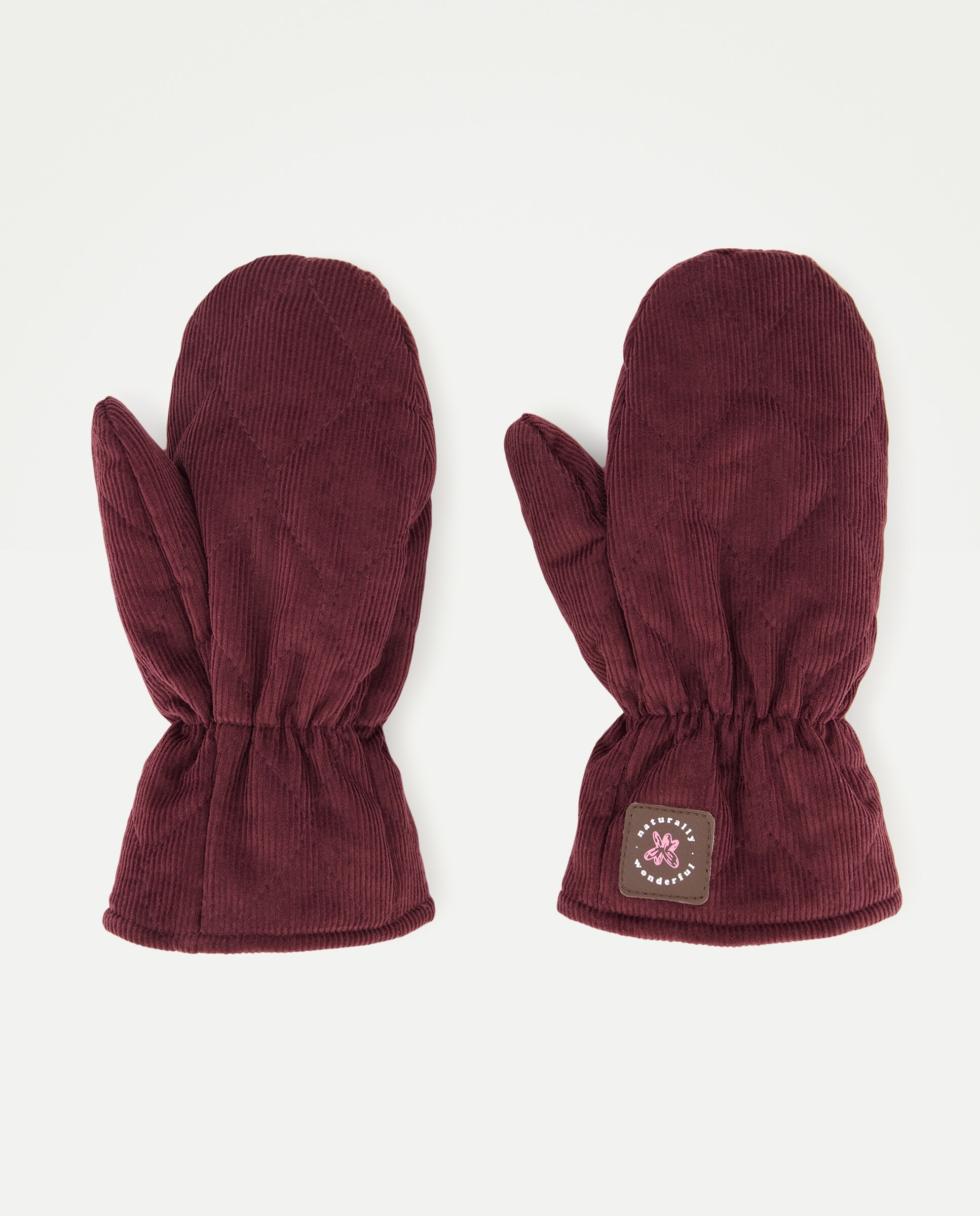 Guantes de niña pana aviador - Kids El Corte Inglés - Burdeos Burdeos-1