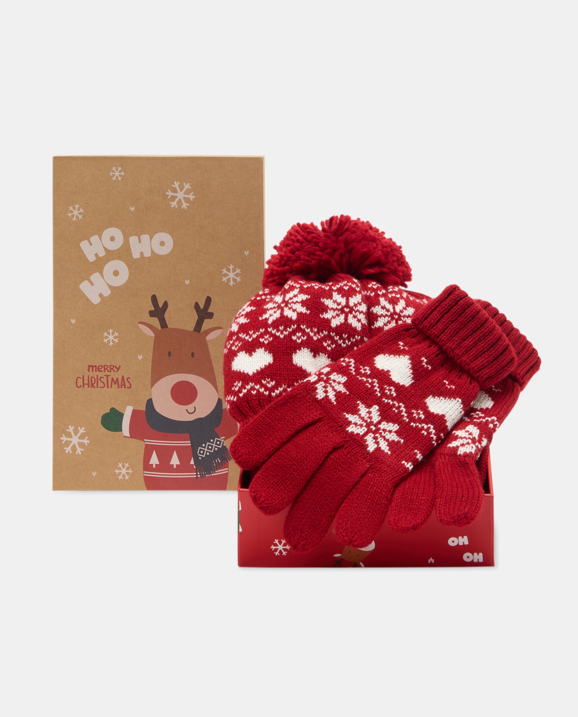 Imagem 0 de Conjunto de Natal com Fantasia de Corações