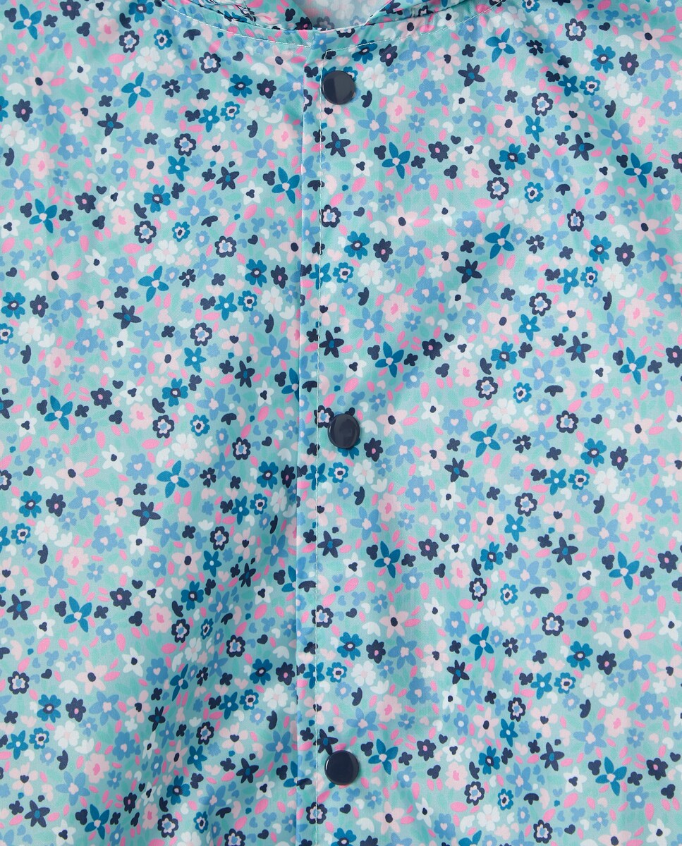 Impermeável com Estampado Liberty Multicolor-3