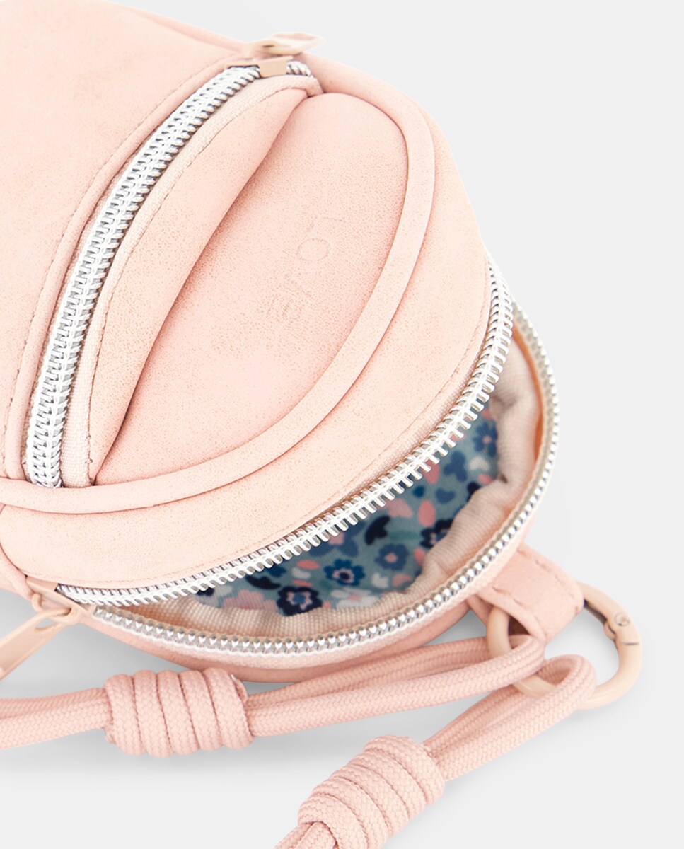 Porta-Moedas Mini Mochila 200 Rosa-4