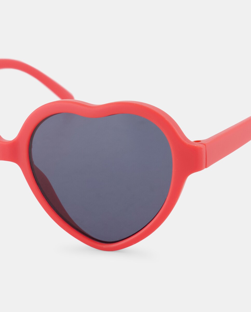 Óculos com Fantasia de Coração Bordeaux-3