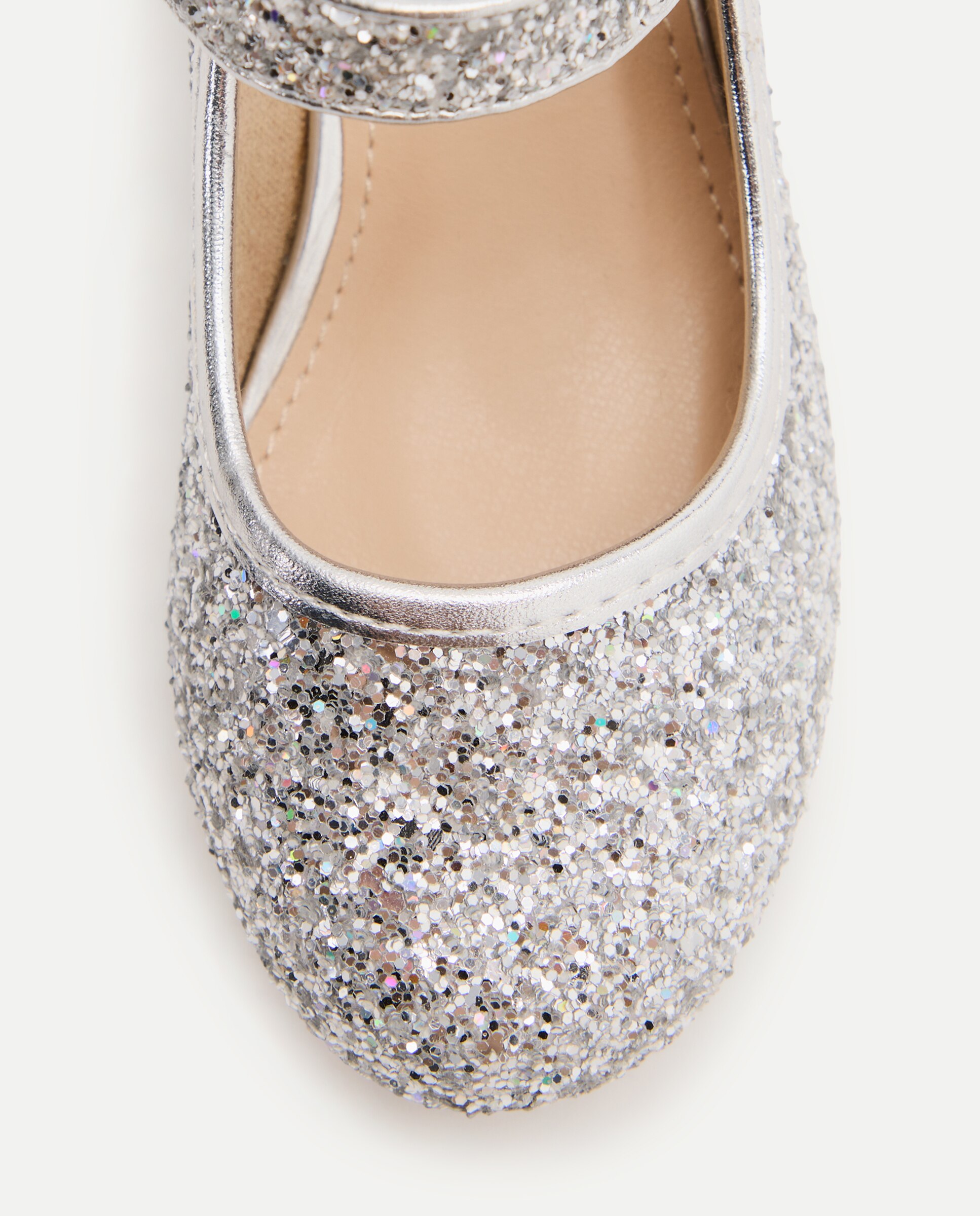 Sapatos para Disfarce com Tacão Prata-5