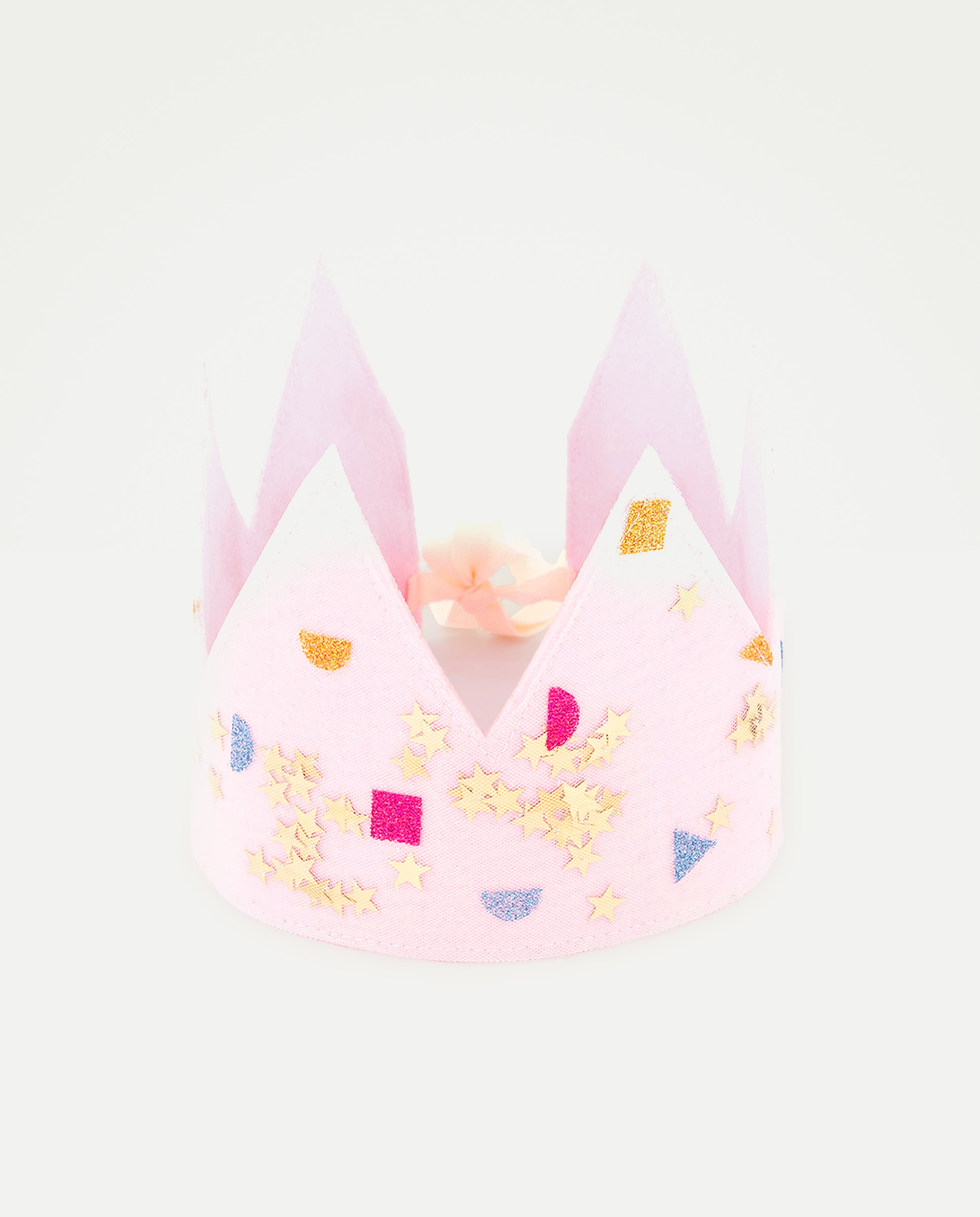 Coroa de Glitter Branco-1