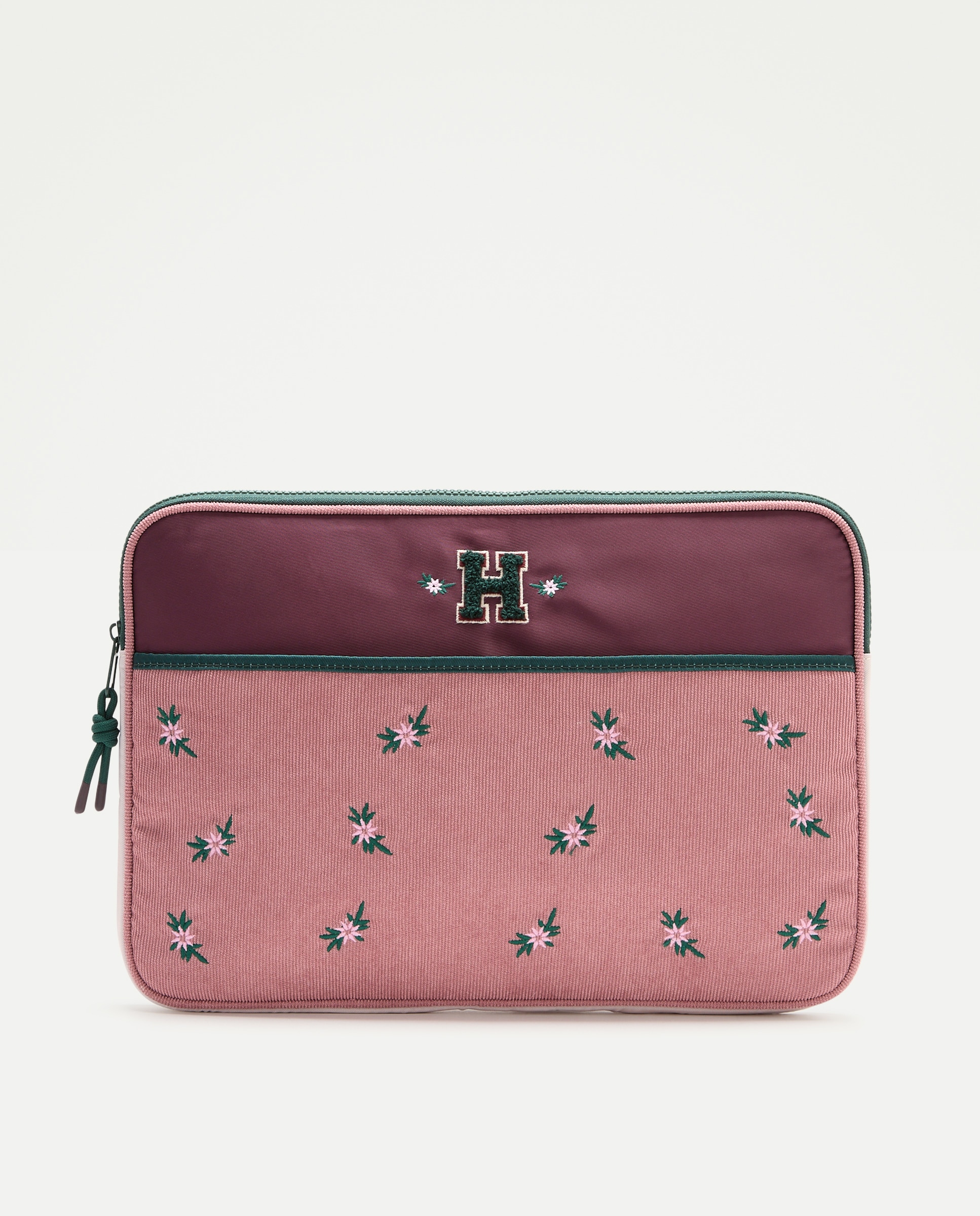 Imagem 0 de Capa de Computador em Bombazina com Estampado Floral