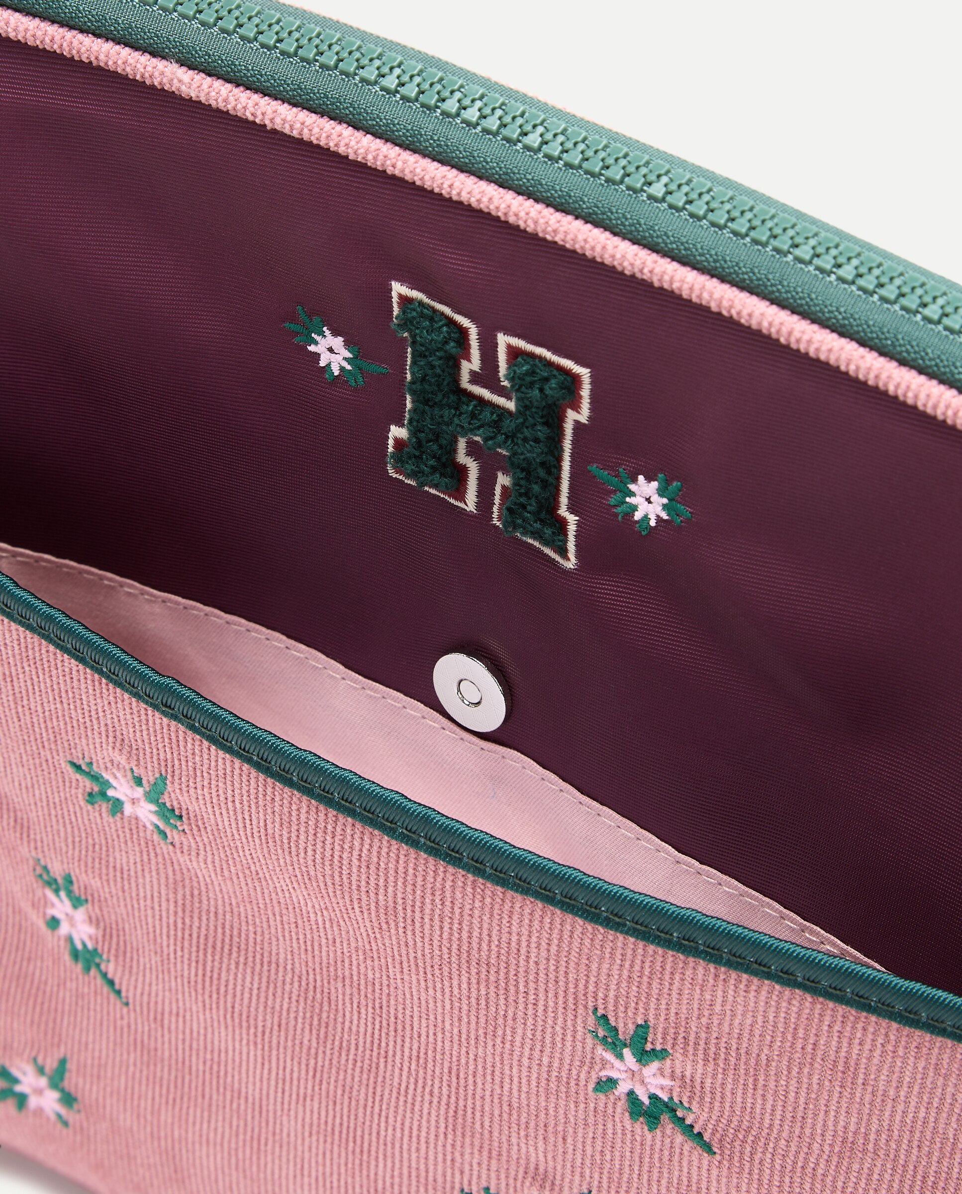 Funda ordenador pana con flores de niña - Kids El Corte Inglés - Rosa claro Rosa claro-3