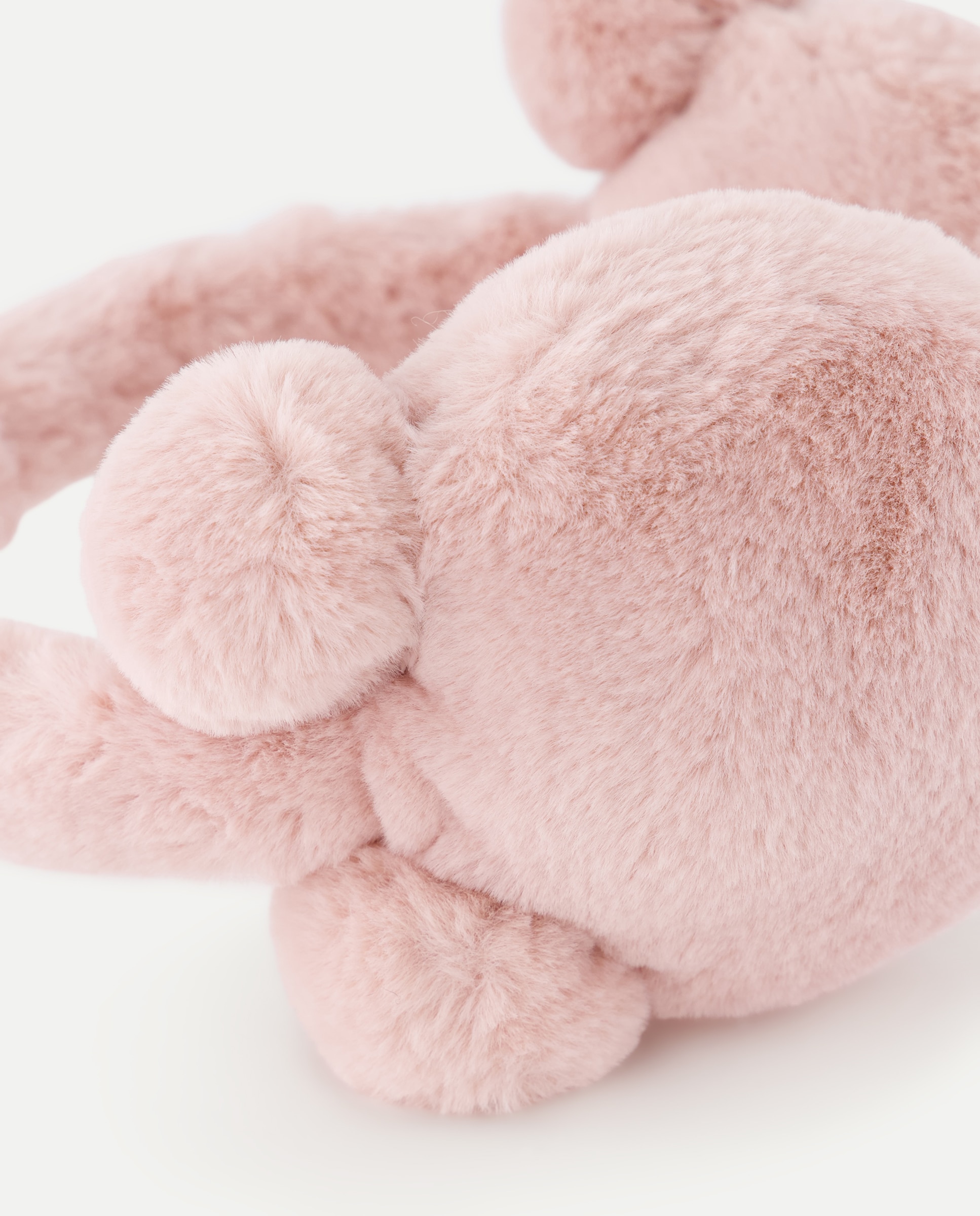 Tapa-Orelhas de Pelo com Orelhas 220 Rosa Pálido-2