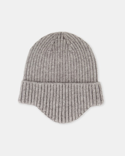 Imagem 0 de Gorro Canelado Liso com Tapa-Orelhas a Condizer