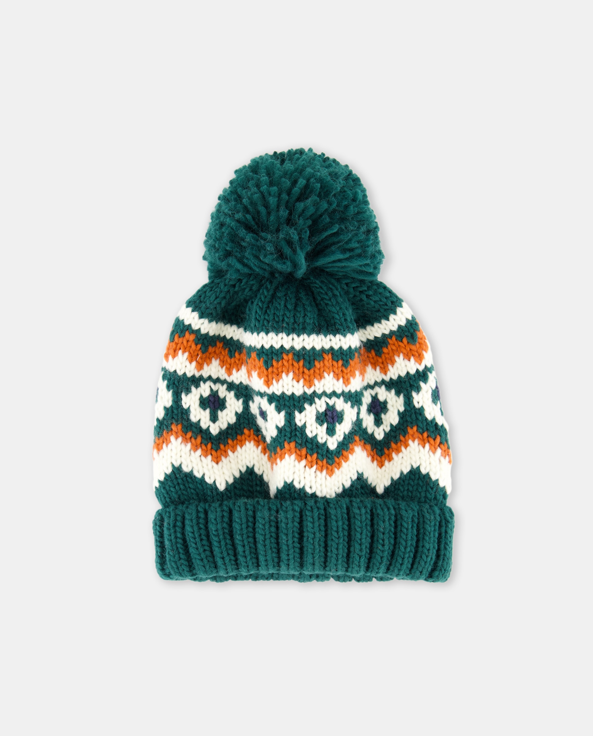 Imagem 0 de Gorro de Jacquard de Malha Grossa
